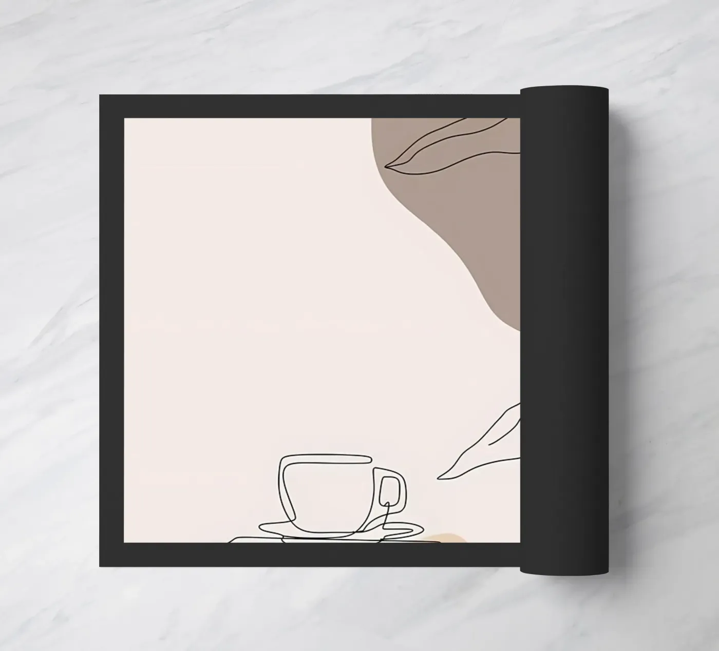 Coffee doormat by Aiden Garcia