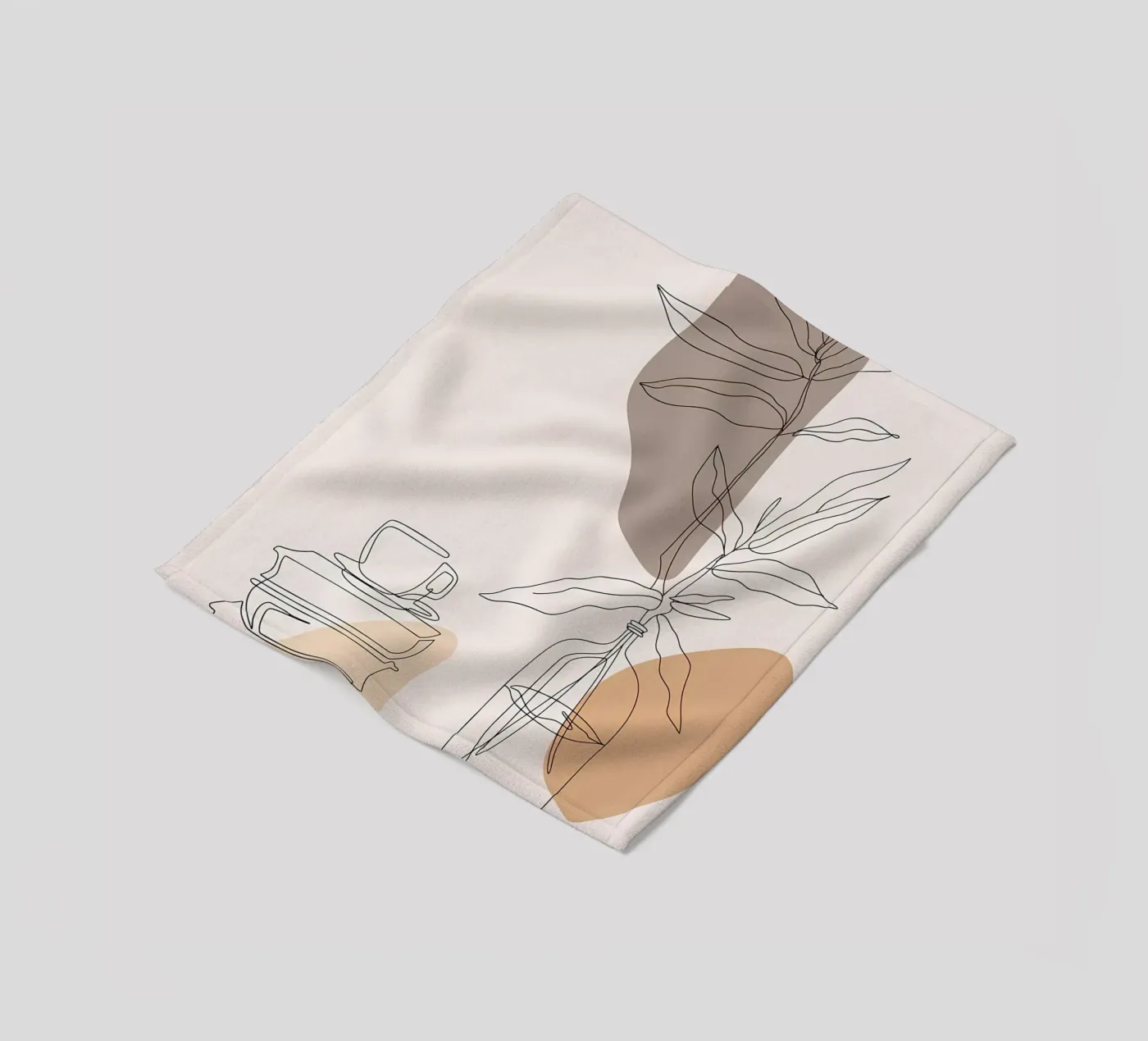 Coffee Fleecedecke von Aiden Garcia