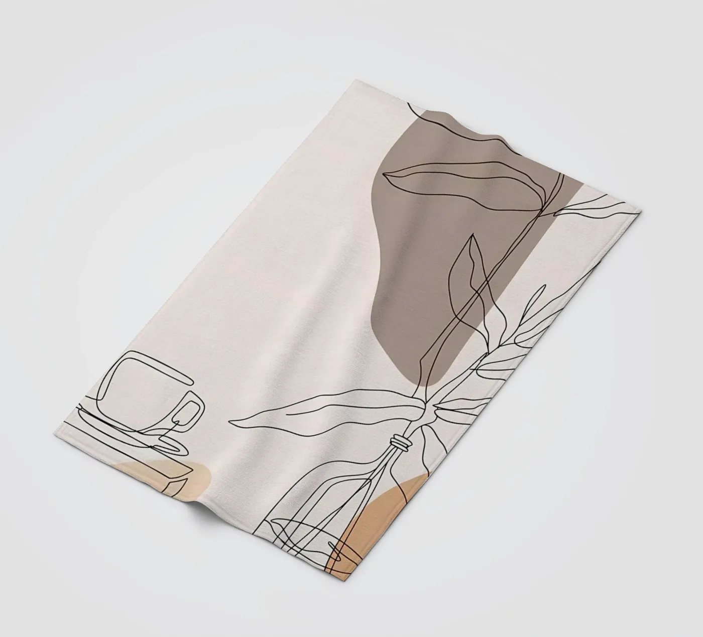 Coffee Fleecedecke von Aiden Garcia