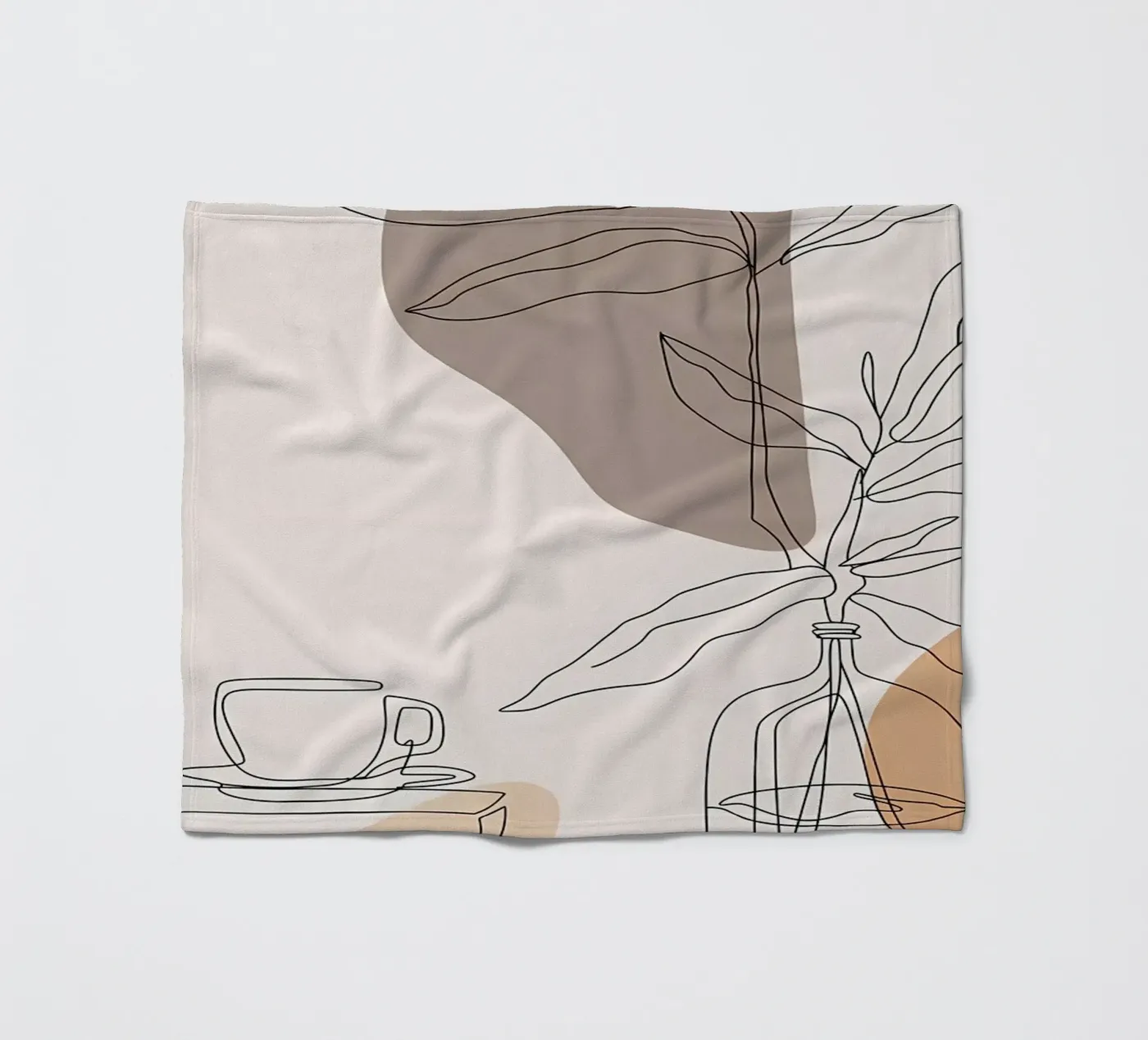 Coffee Fleecedecke von Aiden Garcia