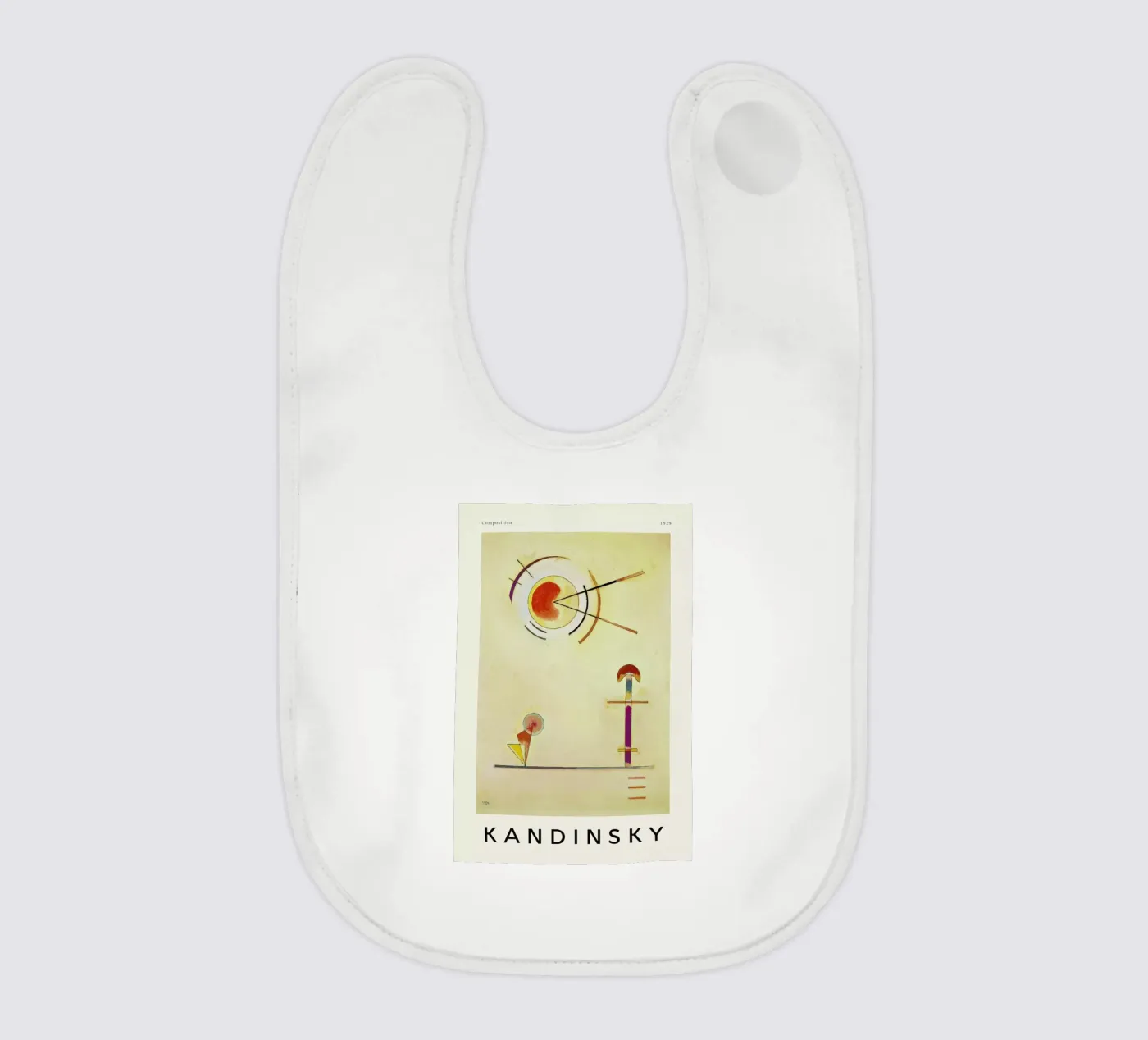 Kandinsky - Composition baby bib by ARTOTHEK