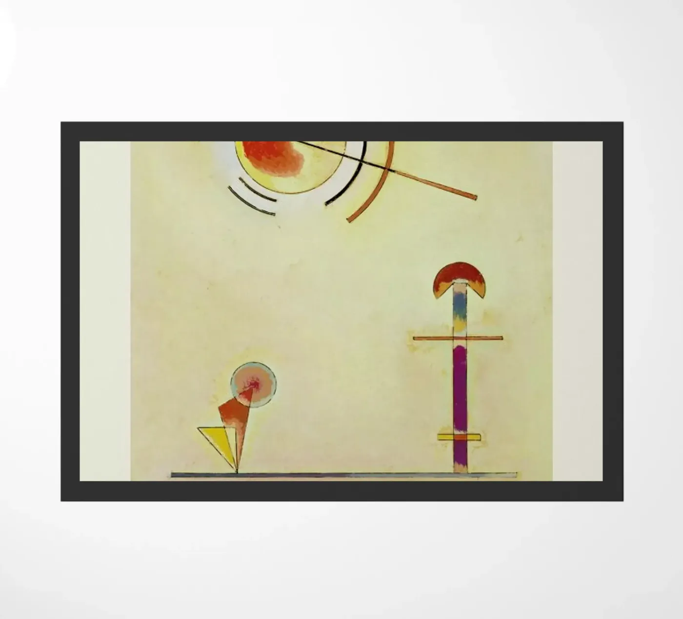 Kandinsky - Composition doormat by ARTOTHEK