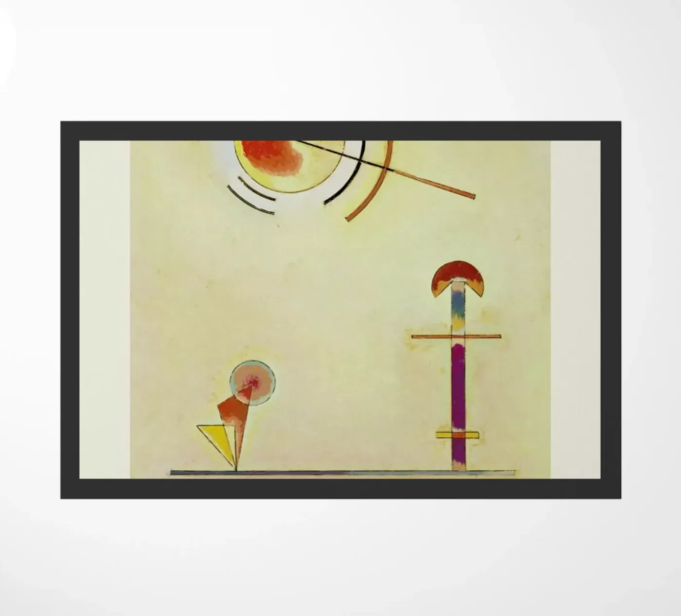 Kandinsky - Composition deurmat van ARTOTHEK