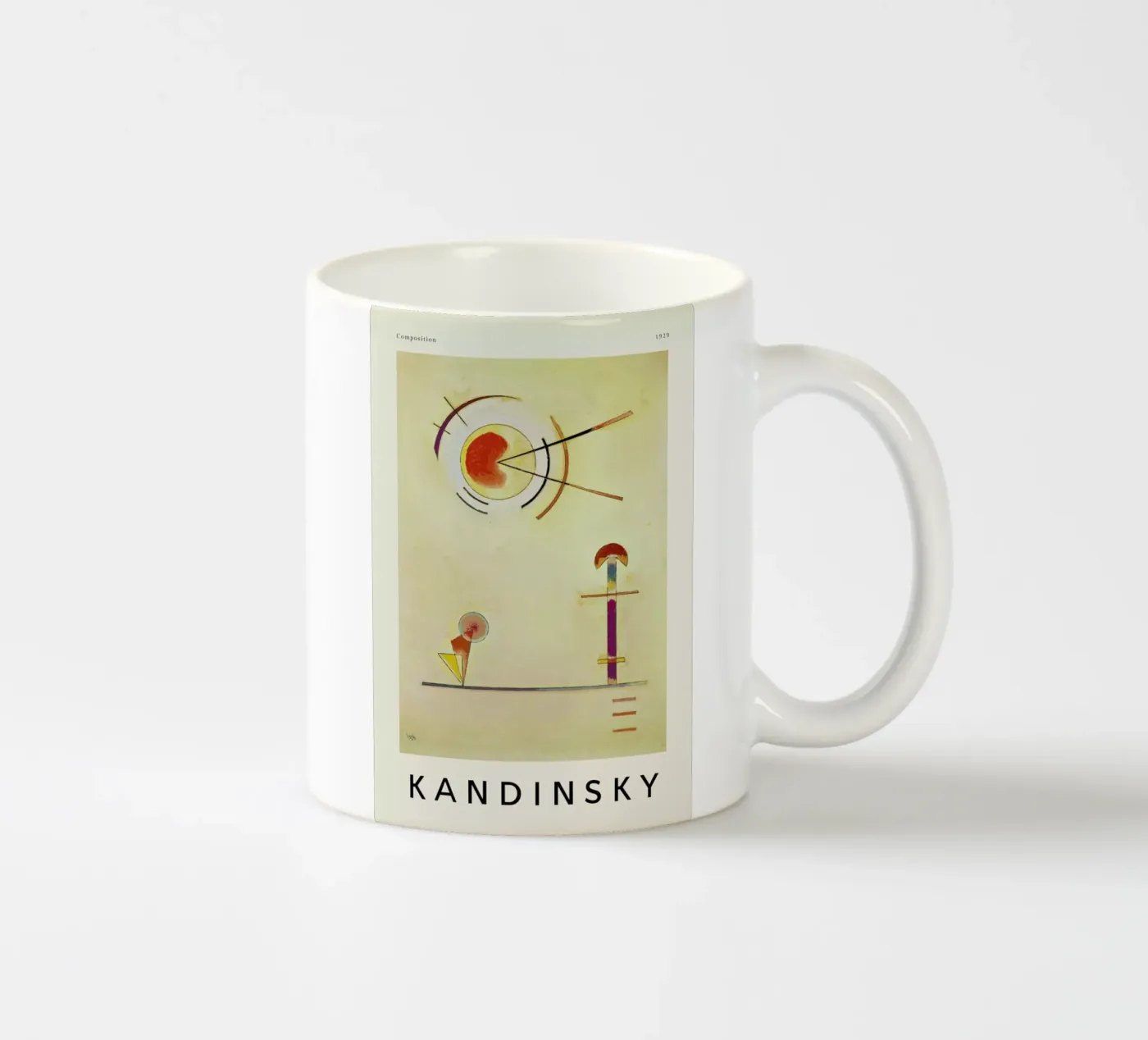 Kandinsky - Composition ceramic mug by ARTOTHEK