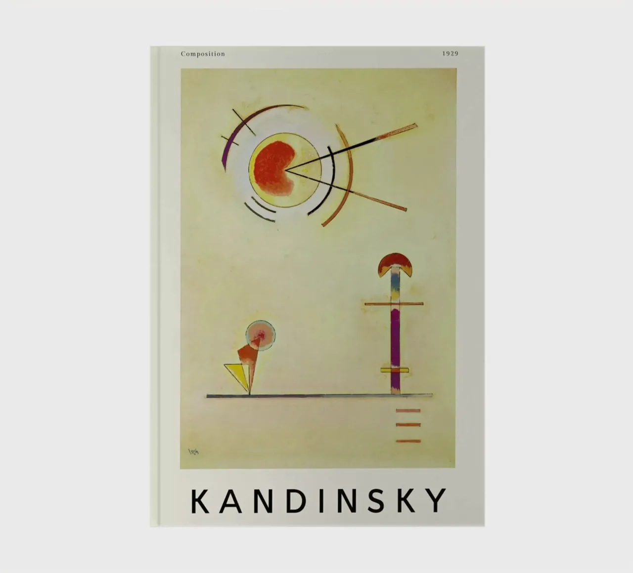 Kandinsky - Composition notebook by ARTOTHEK