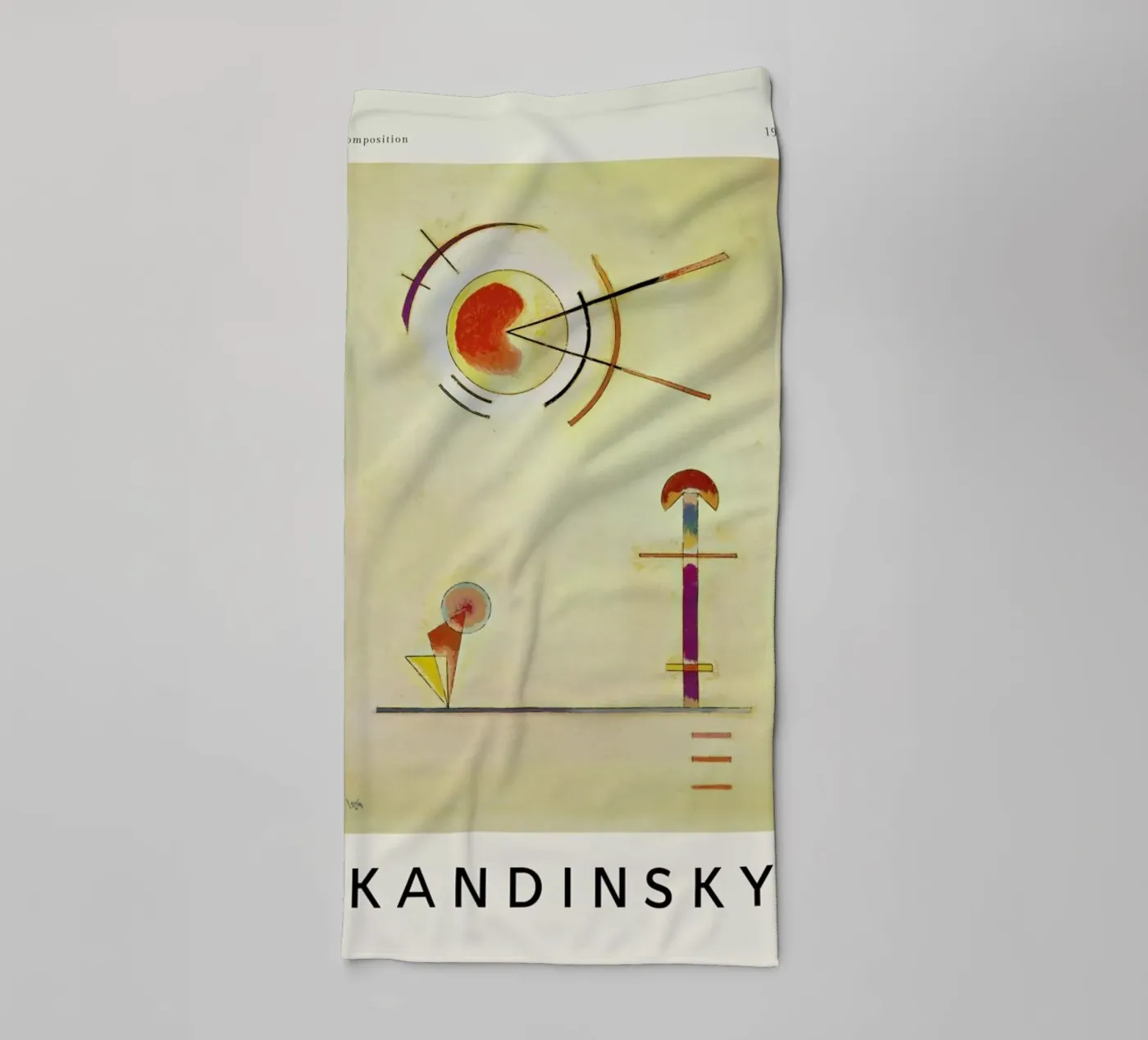 Kandinsky - Composition towel by ARTOTHEK
