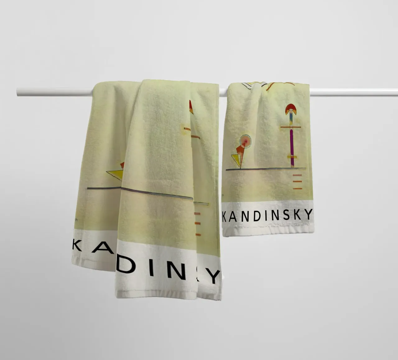 Kandinsky - Composition asciugamano da bagno da ARTOTHEK
