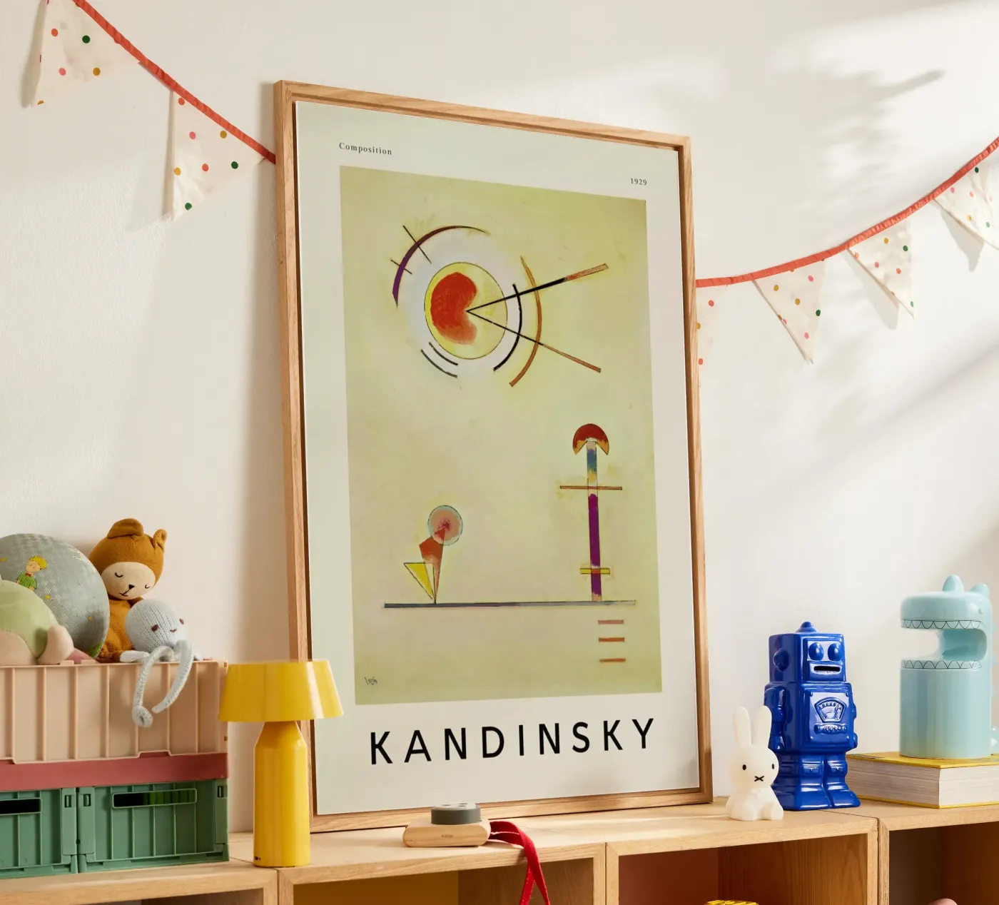 Kandinsky - Composition acryl van ARTOTHEK