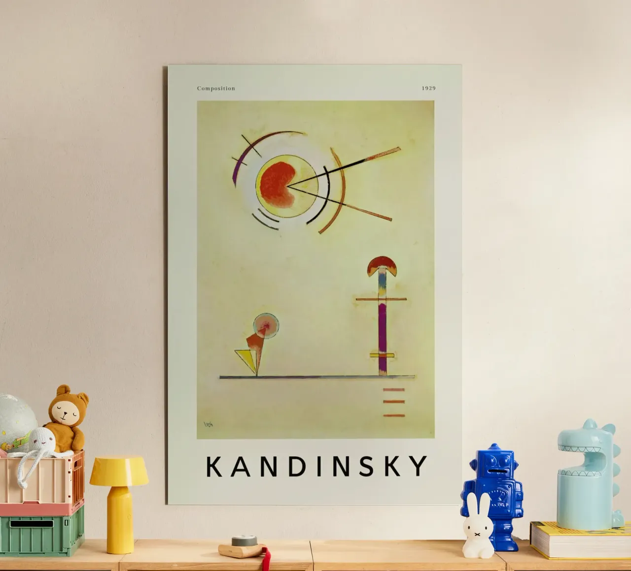 Kandinsky - Composition alluminio dibond da ARTOTHEK