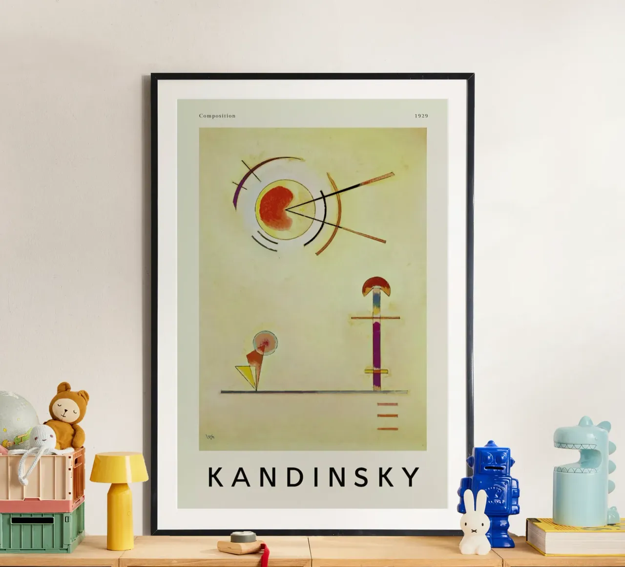 Kandinsky - Composition carta hahnemühle da ARTOTHEK