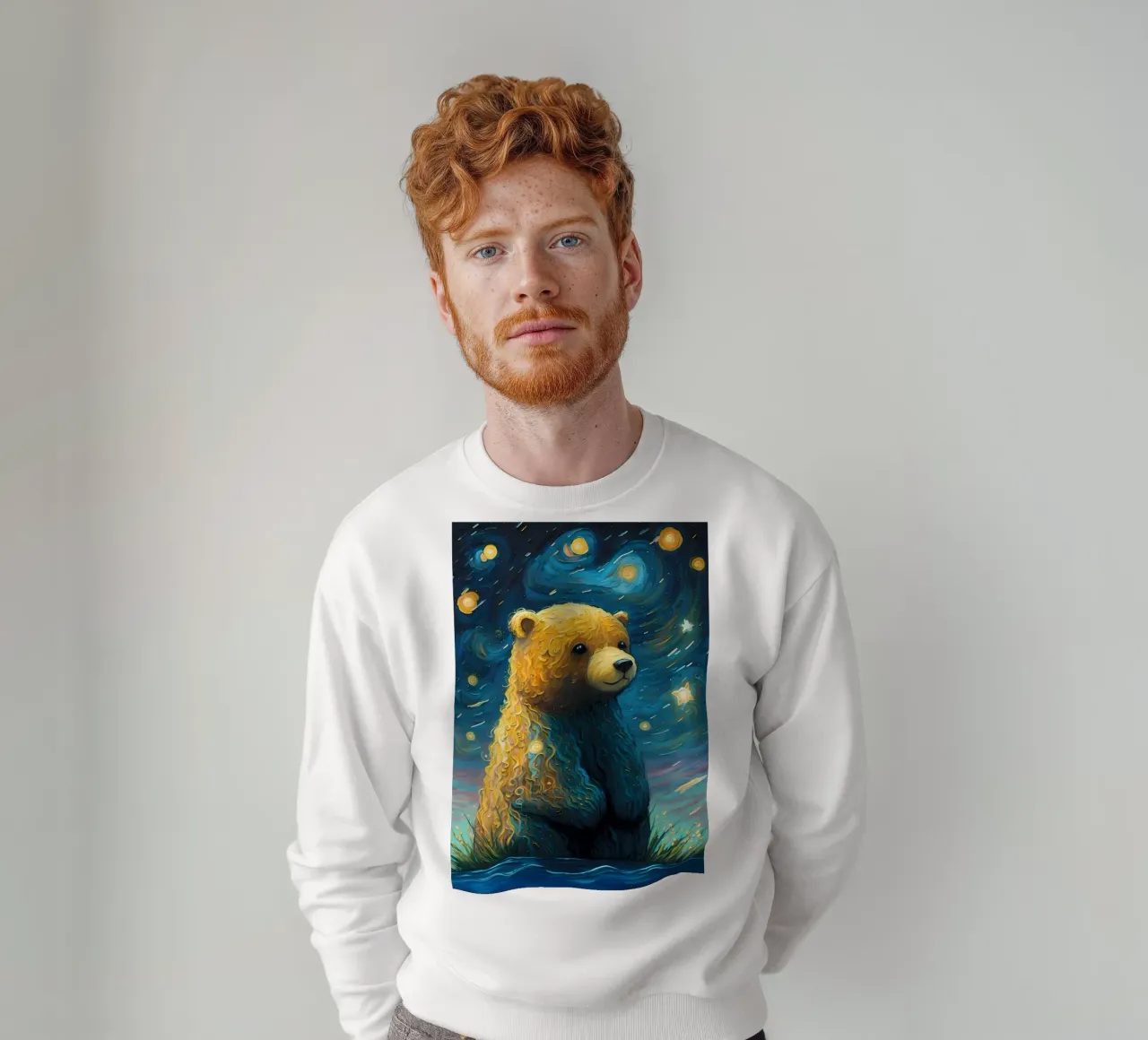 Orso immaginario felpa da Adrian Patel