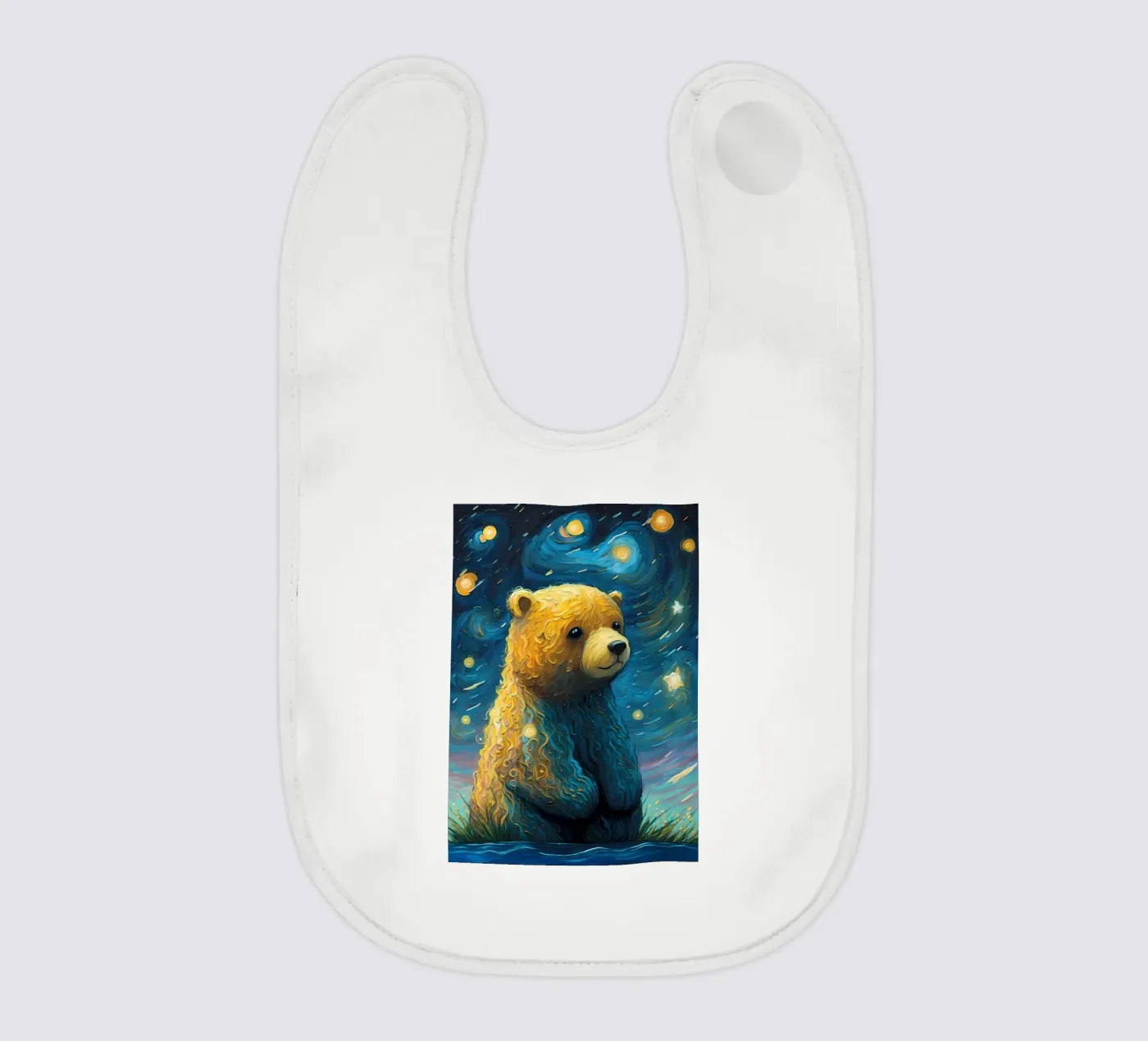 Bear Imaginary Babylätzchen von Adrian Patel