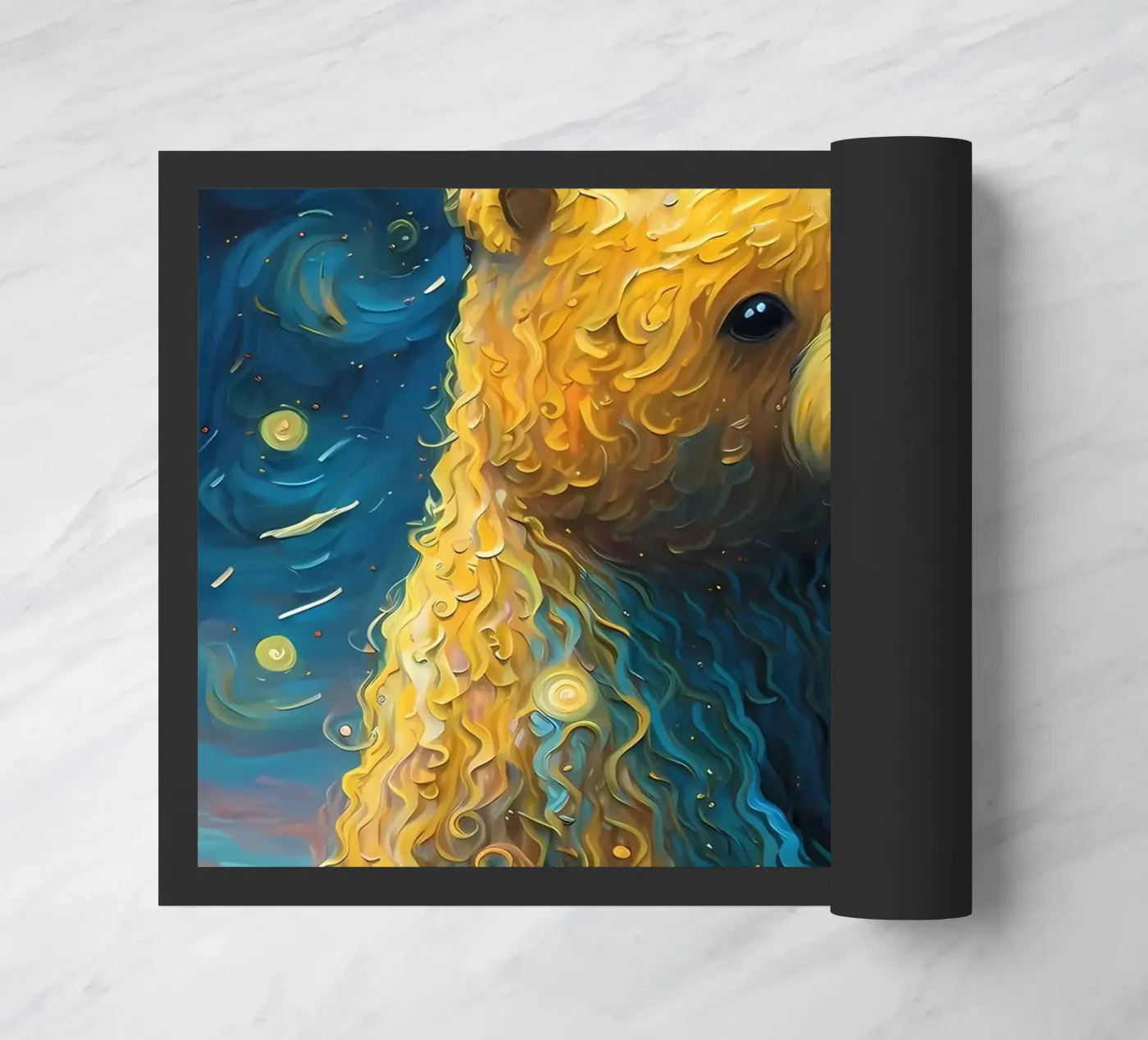 Ours imaginaire paillasson de Adrian Patel