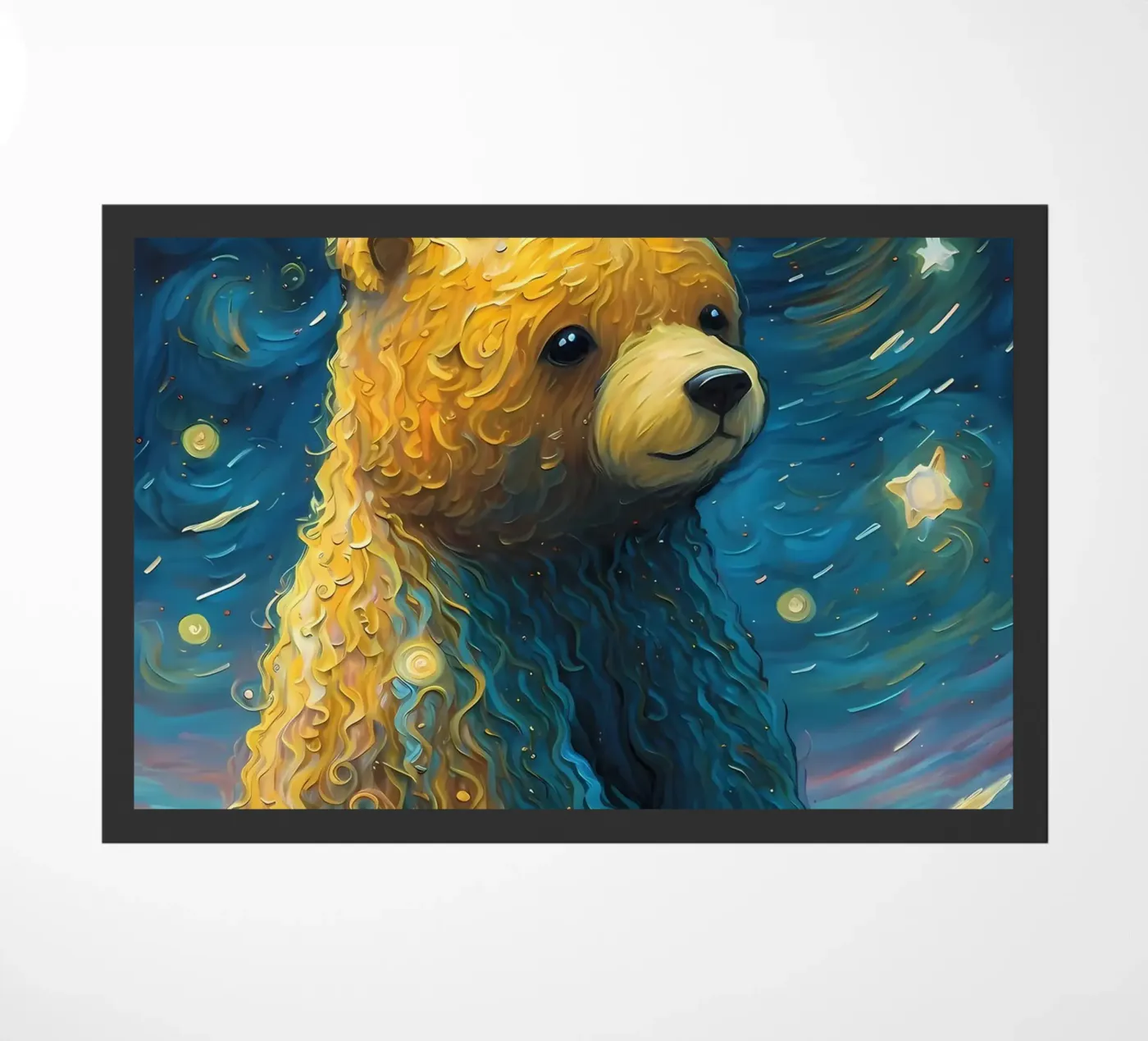 Ours imaginaire paillasson de Adrian Patel