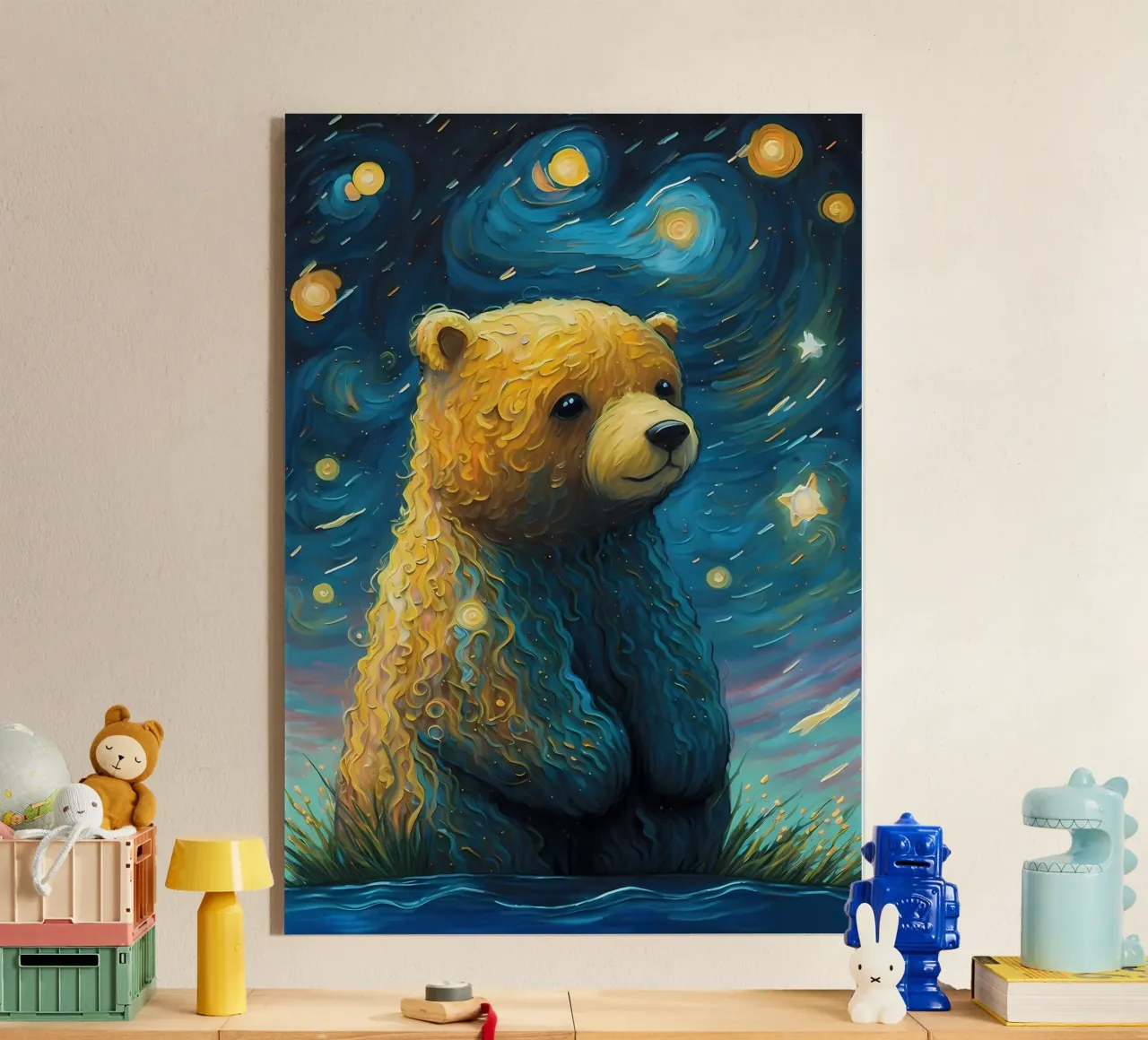 Ours imaginaire plexiglas de Adrian Patel