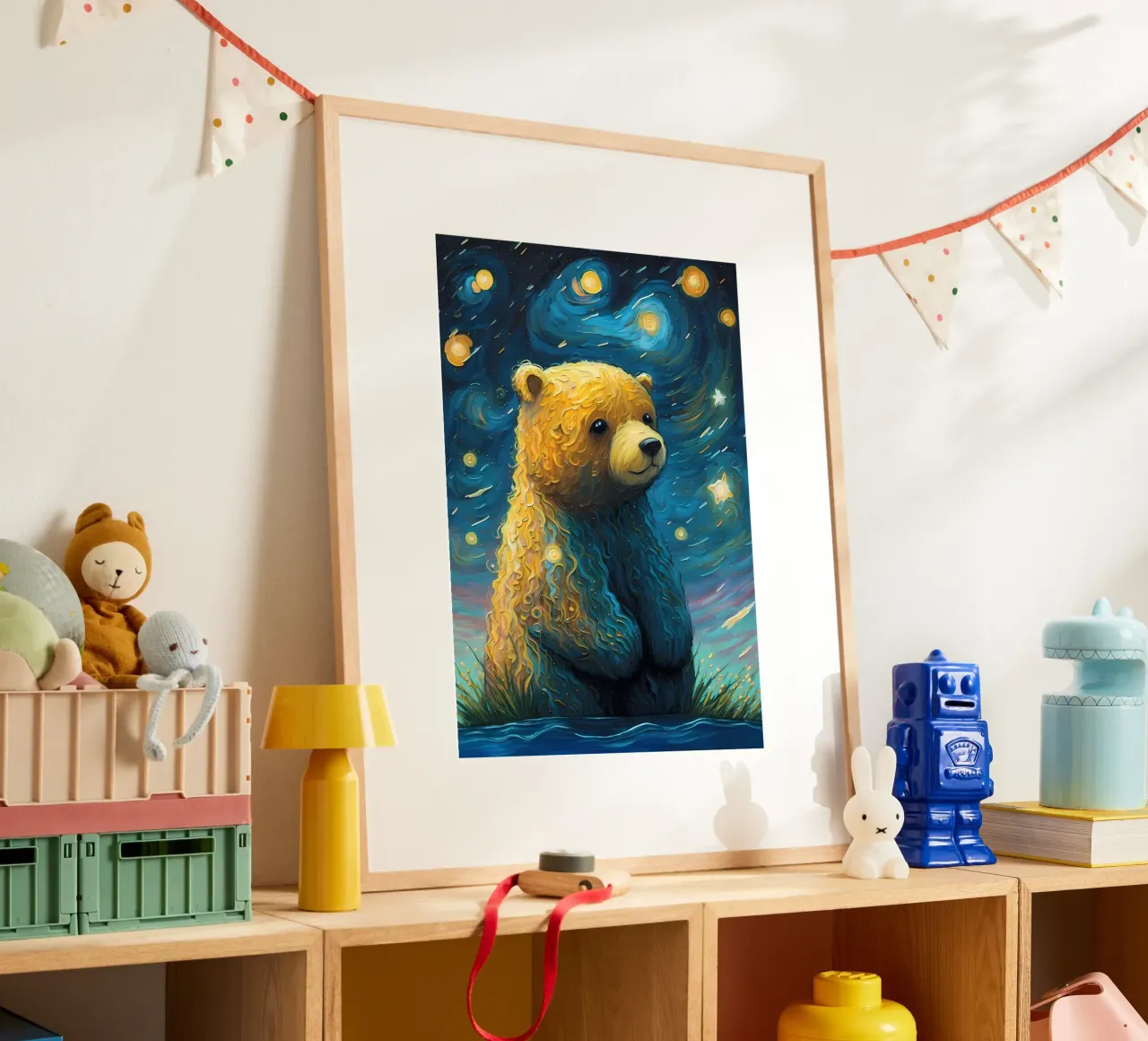 Bear Imaginary poster da Adrian Patel