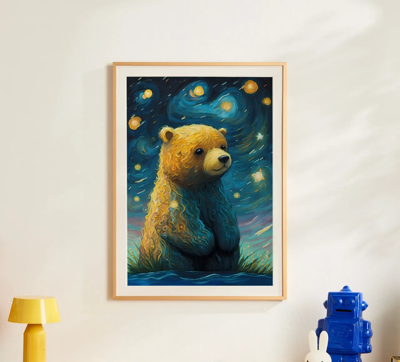 Bear Imaginary poster da Adrian Patel