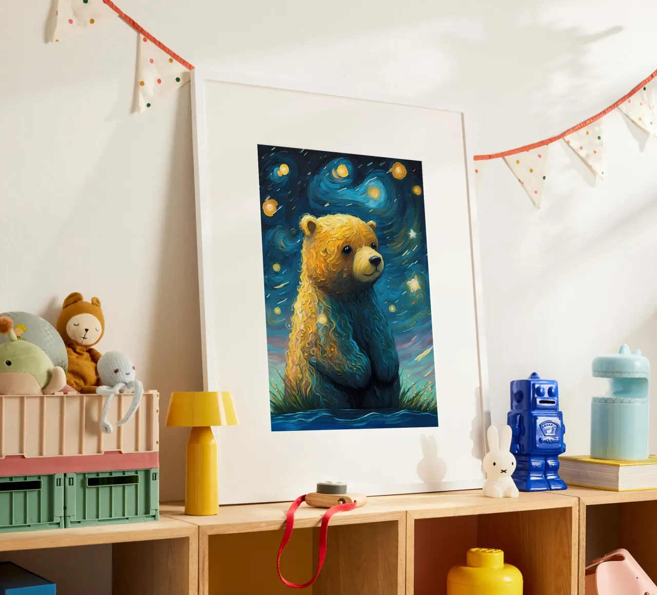 Bear Imaginary poster da Adrian Patel