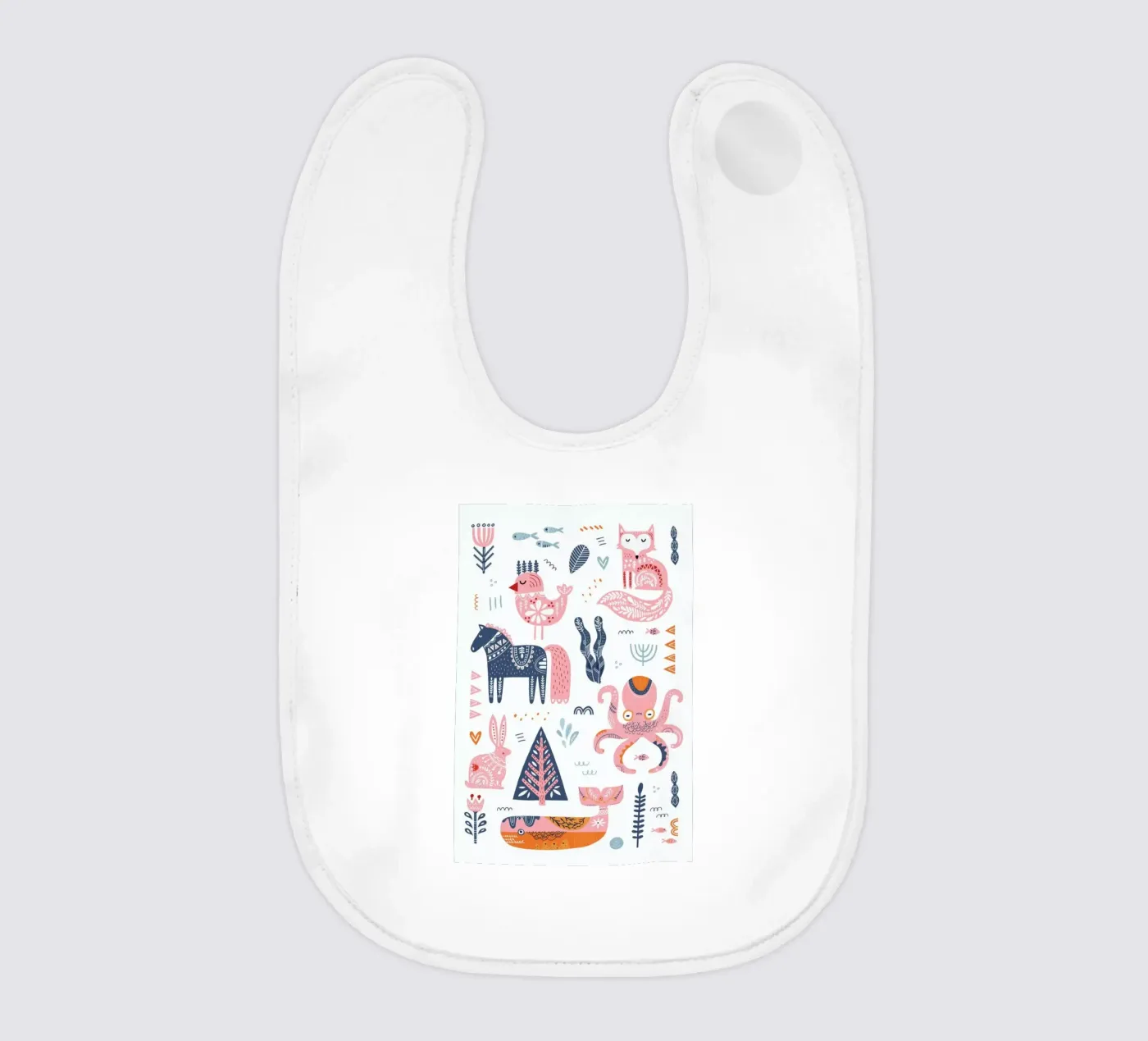 Patchwork Animals bavaglino da Little Flourishes