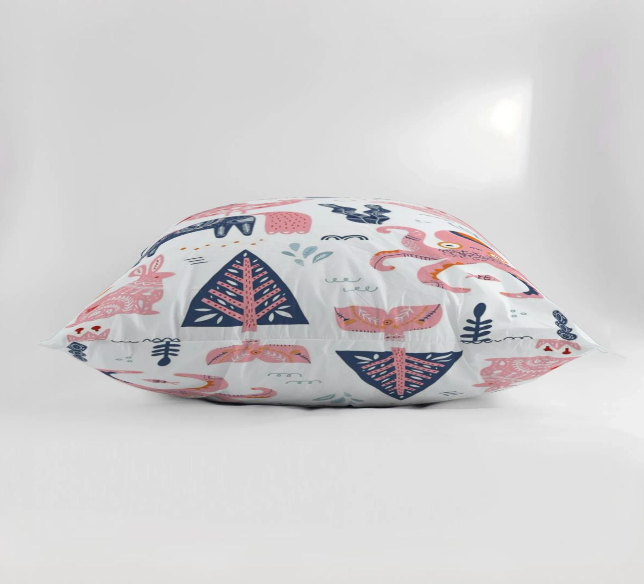 Patchwork Animals decorative cushion by Little Flourishes