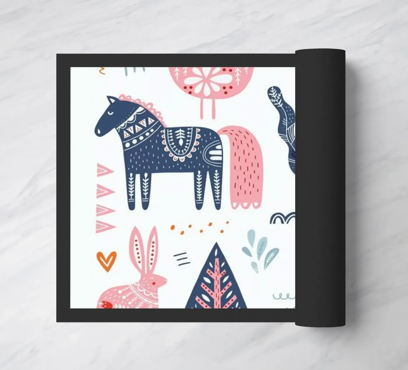 Patchwork Animals paillasson de Little Flourishes
