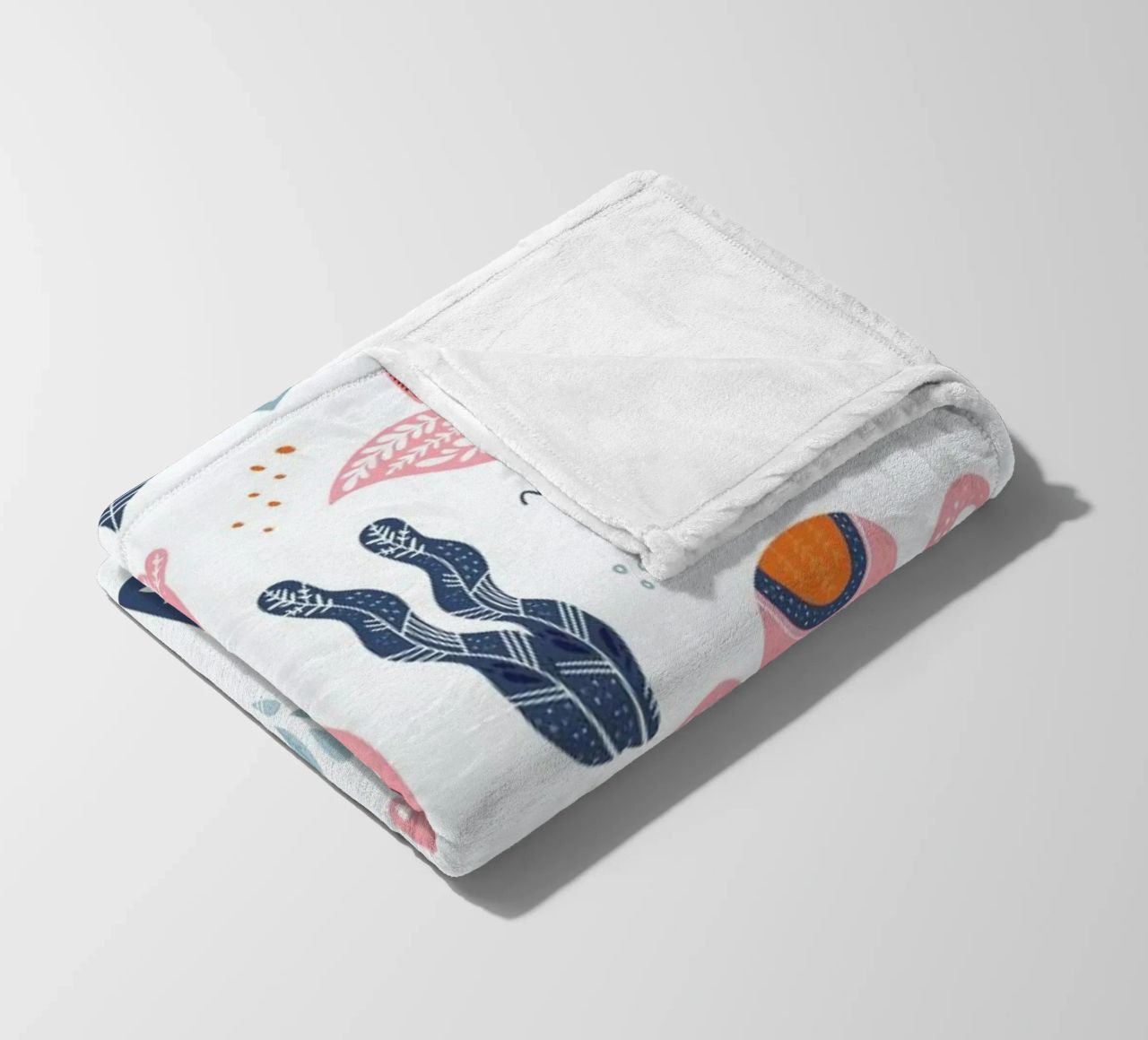 Patchwork Animals fleece blanket by Little Flourishes