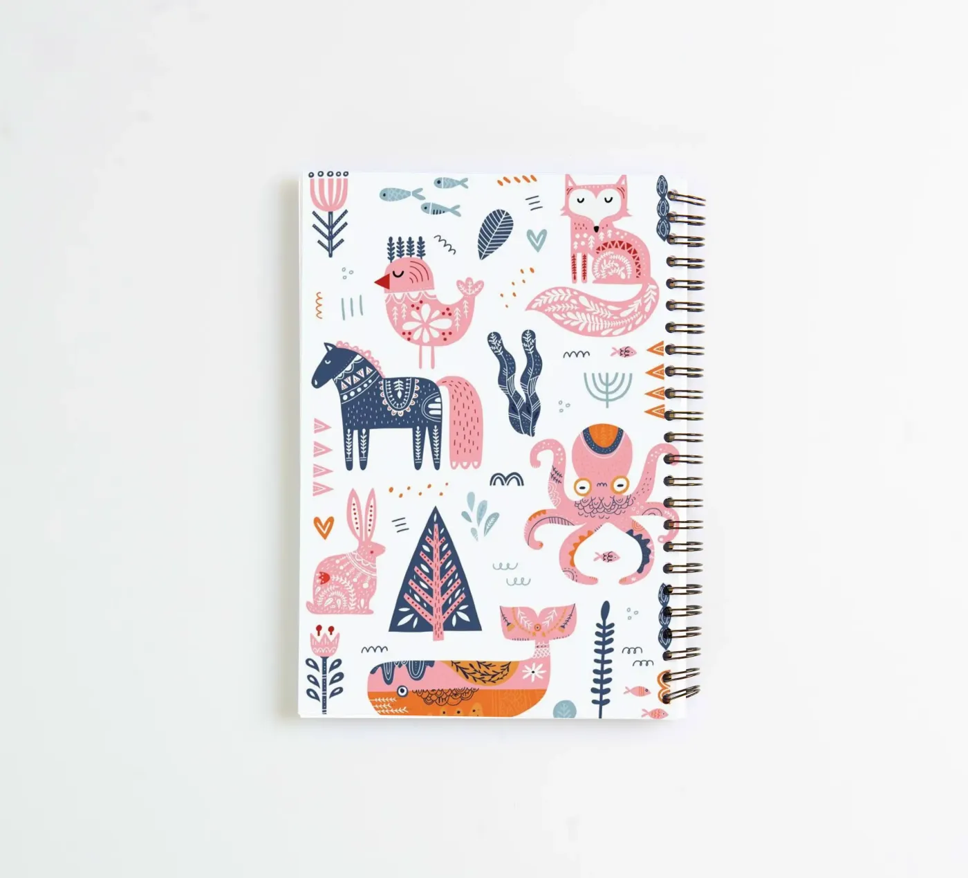 Patchwork Animals Ringbuch von Little Flourishes