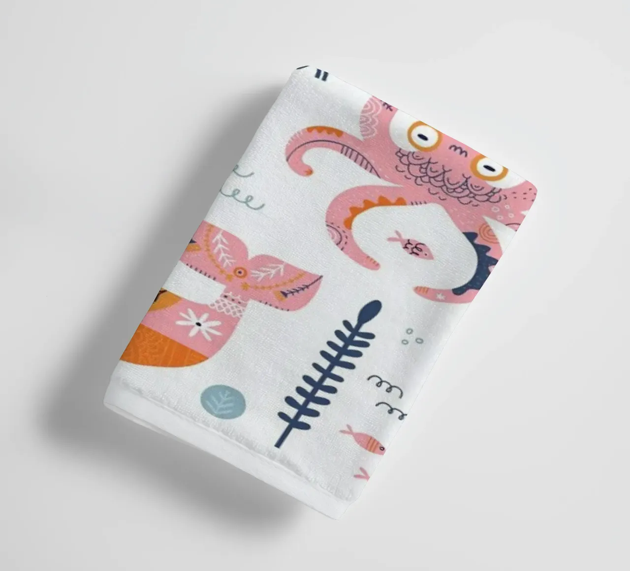 Patchwork Animals Handtuch von Little Flourishes