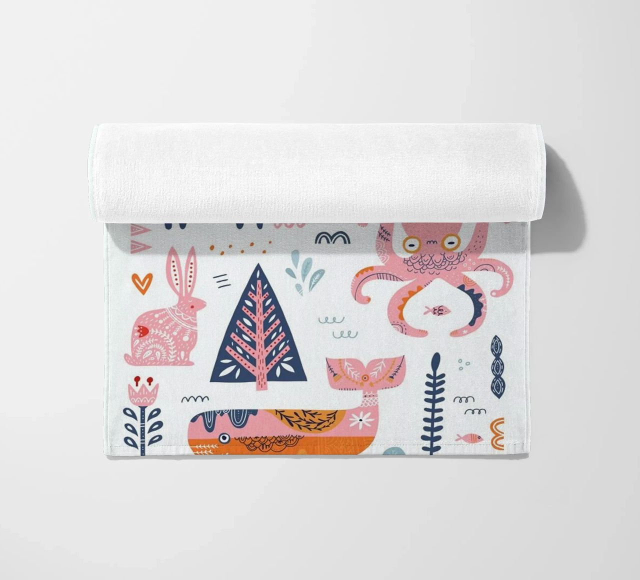 Patchwork Animals serviette de plage de Little Flourishes