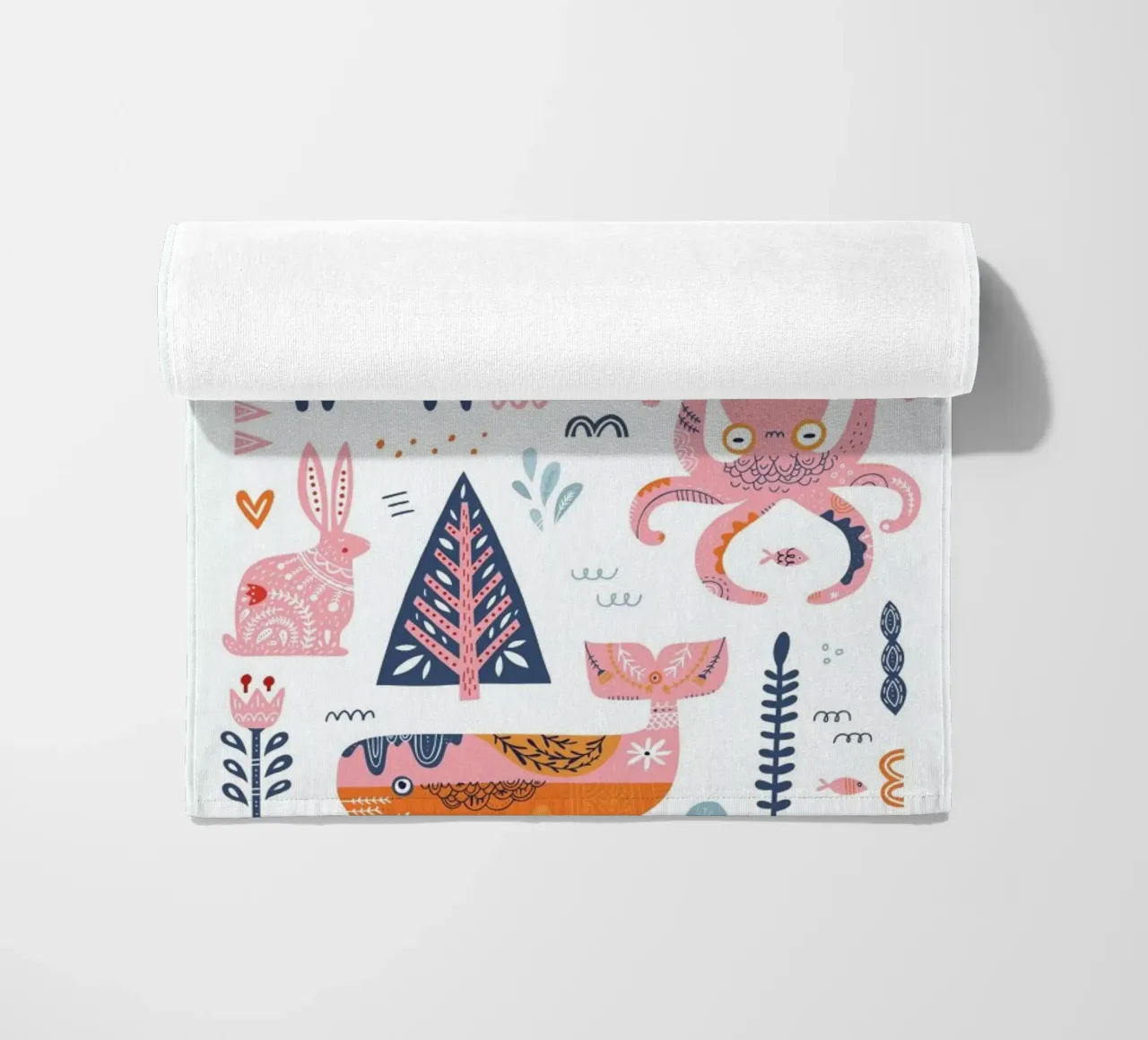 Patchwork Animals telo mare da Little Flourishes