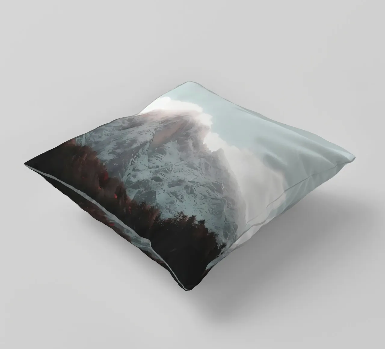 A Distant Giant decorative cushion by Matthew Katz