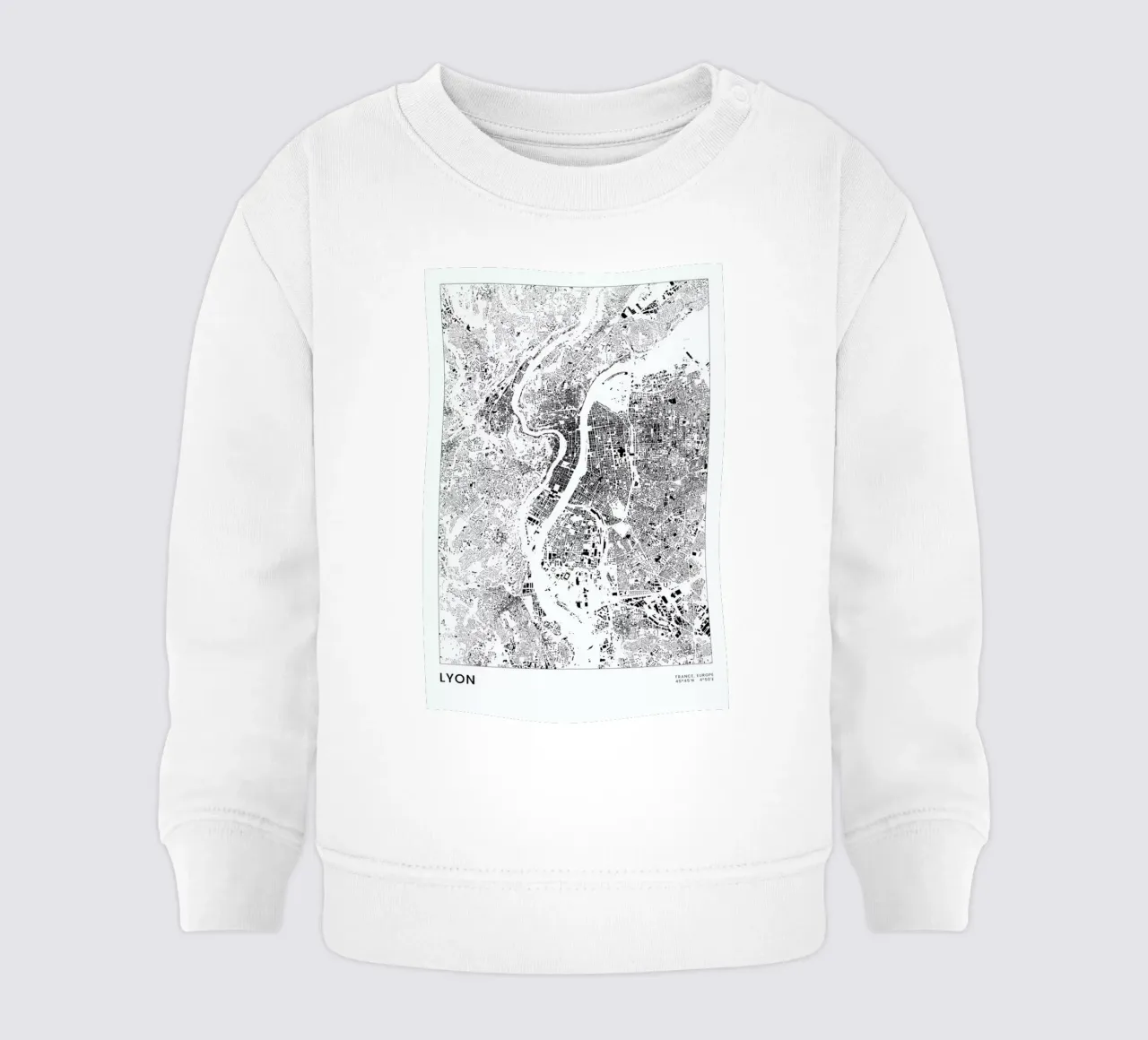 Lyon felpa neonato da The Cartography Collection