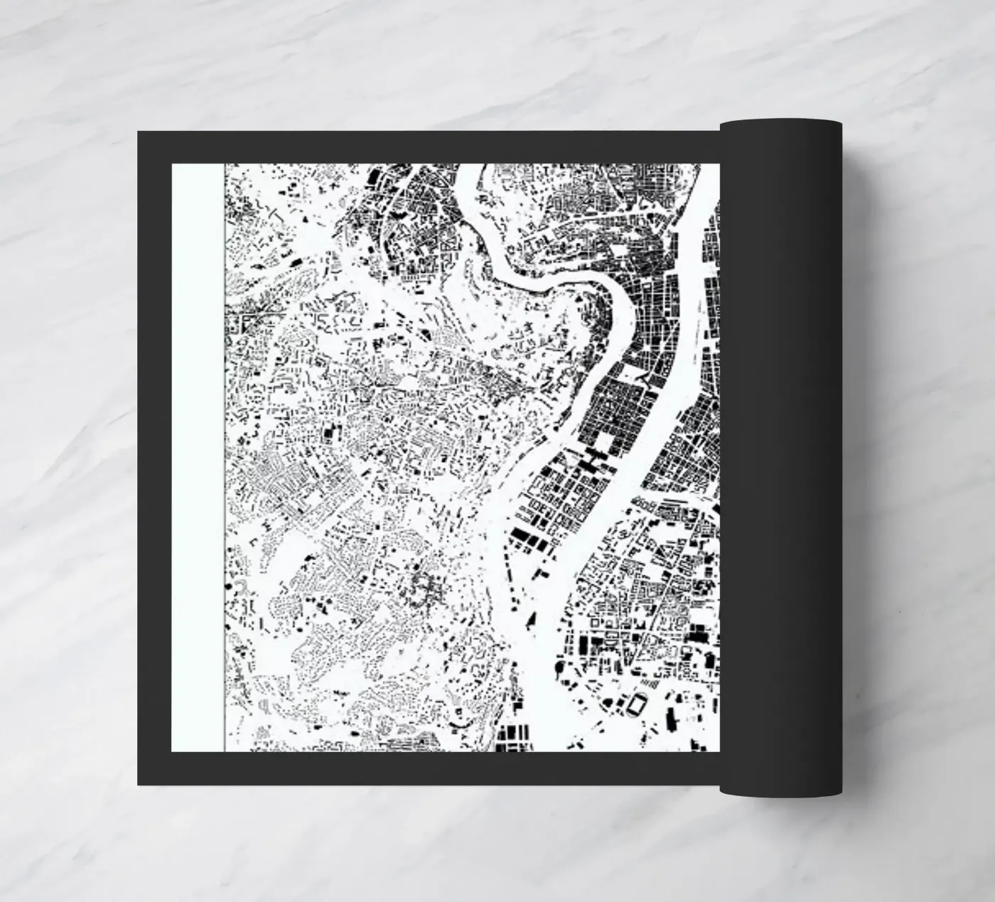 Lyon doormat by The Cartography Collection