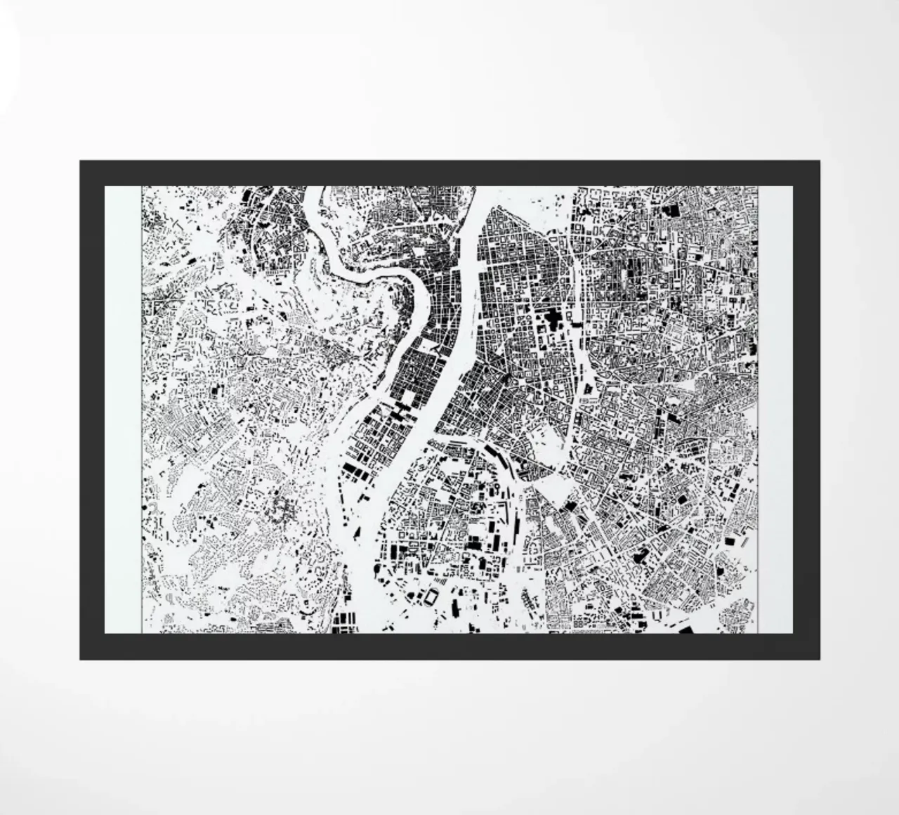 Lyon zerbino da The Cartography Collection