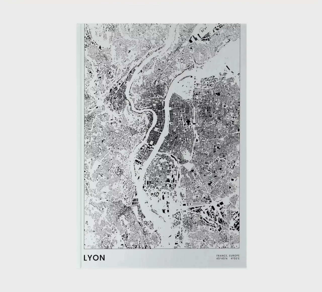 Lyon notebook by The Cartography Collection