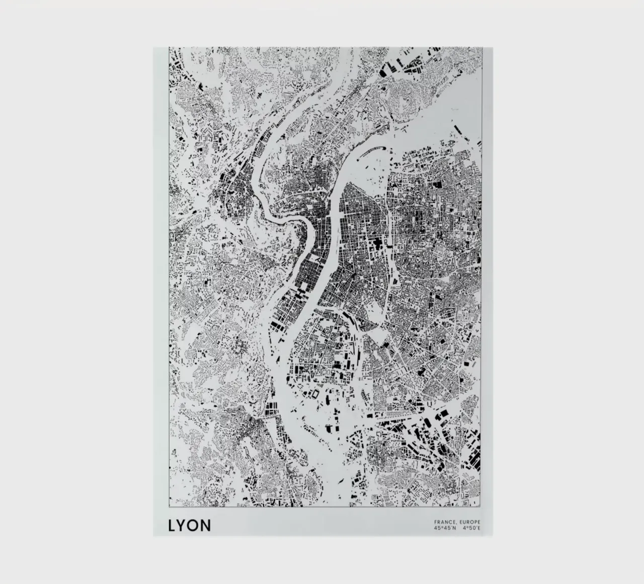 Lyon notebook by The Cartography Collection