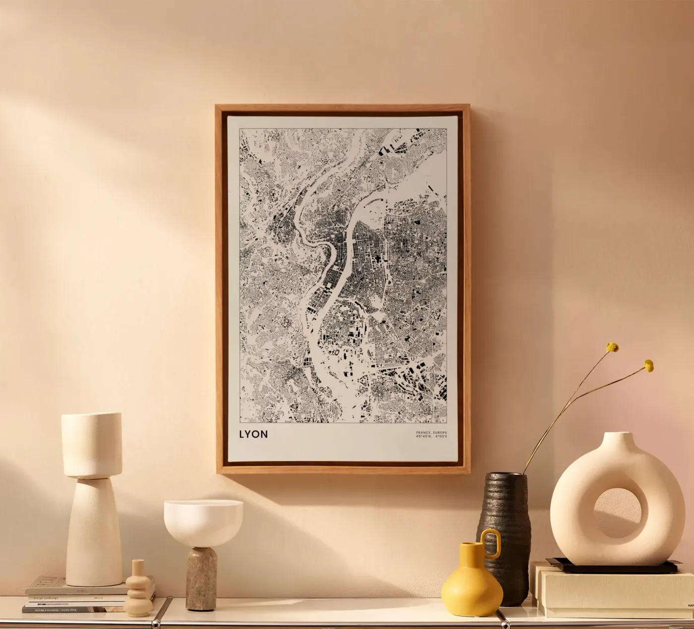 Lyon tela da The Cartography Collection