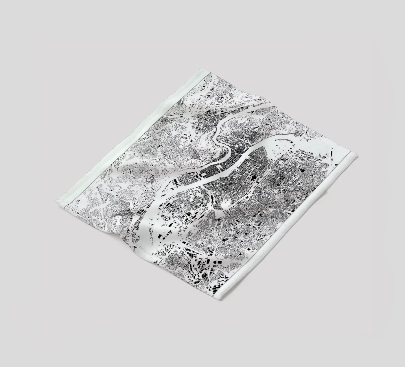 Lyon fleecedeken van The Cartography Collection