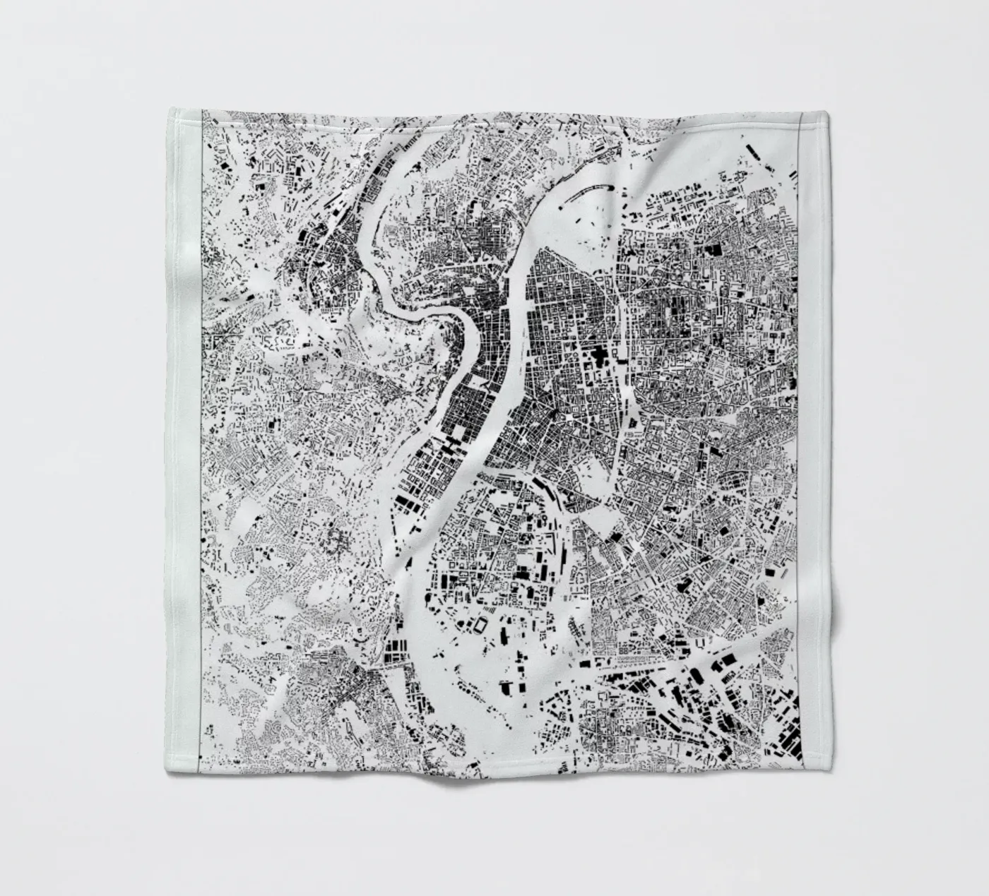 Lyon fleecedeken van The Cartography Collection