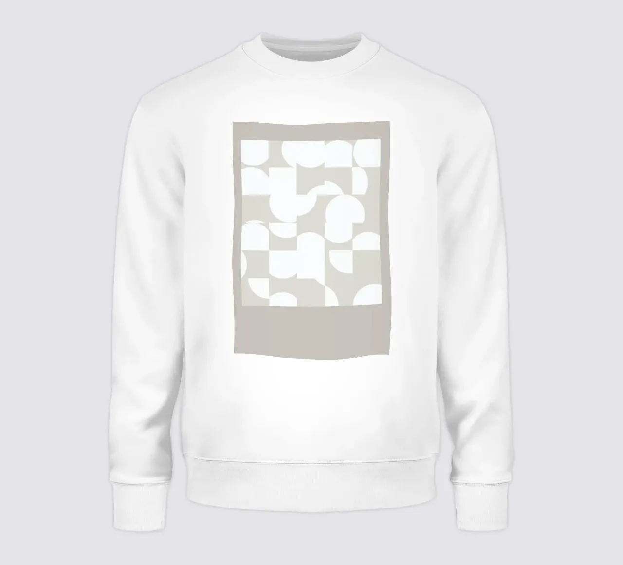 Circle Brown sweatshirt by 170QM