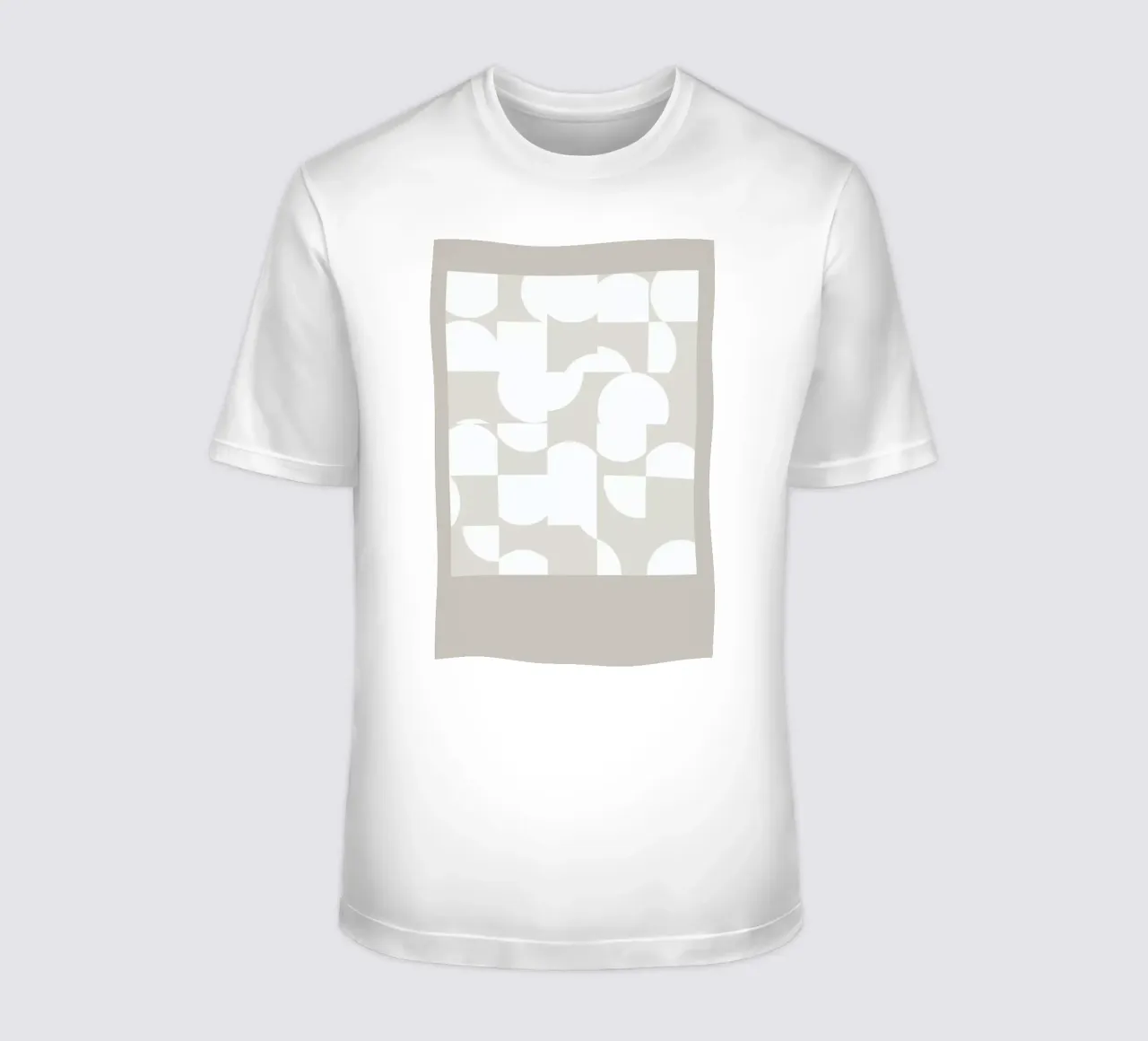 Circle Brown T-Shirt von 170QM