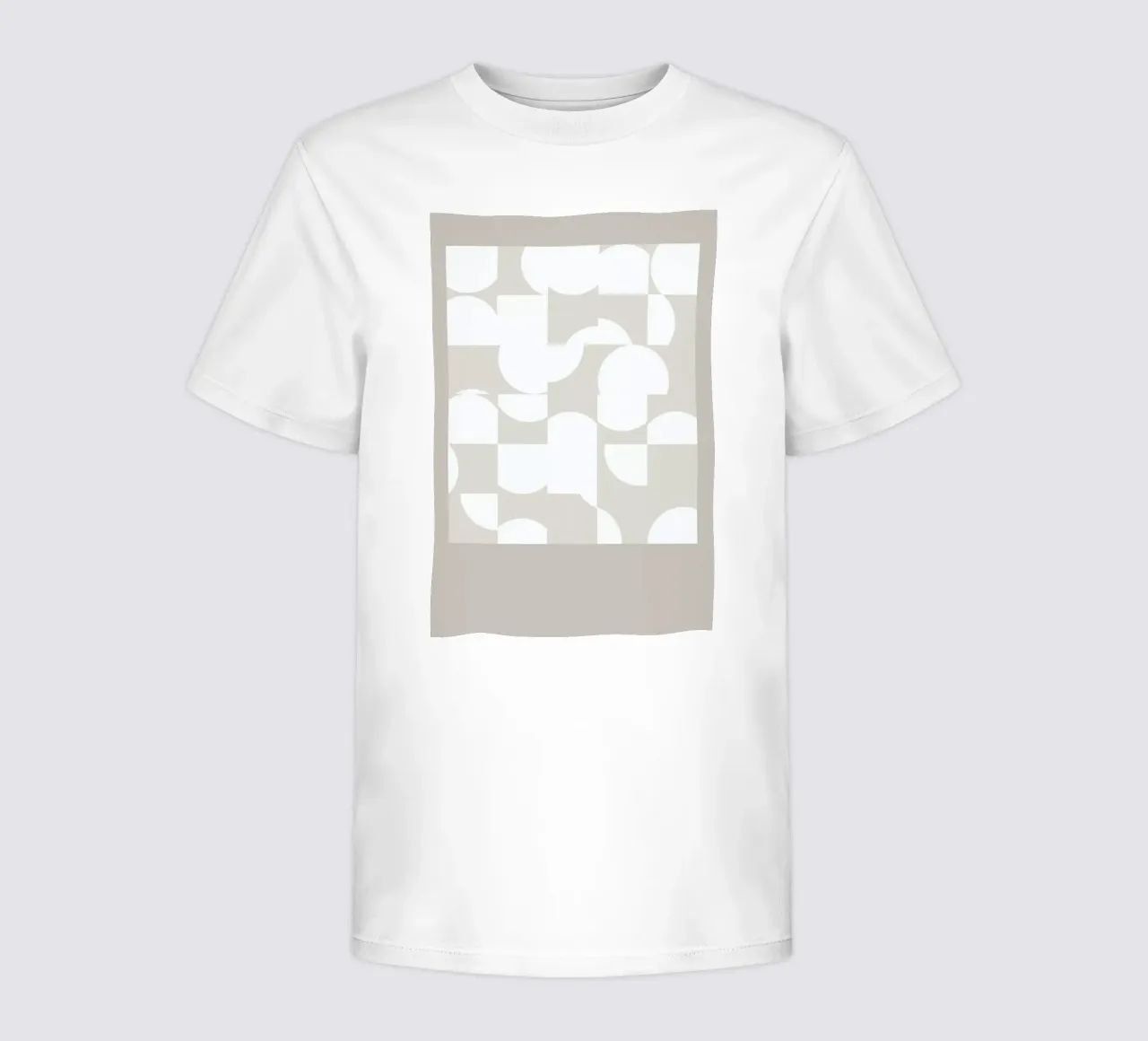 Circle Brown t-shirt bambini da 170QM