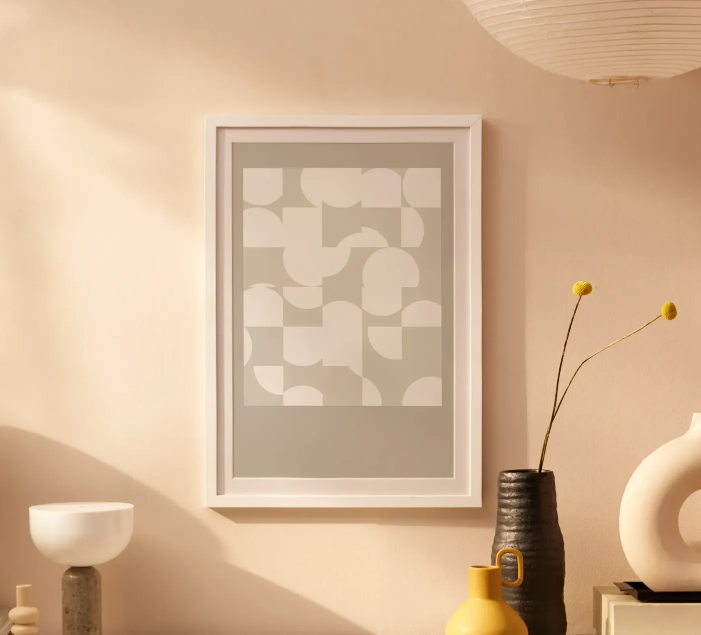 Circle Brown Poster von 170QM