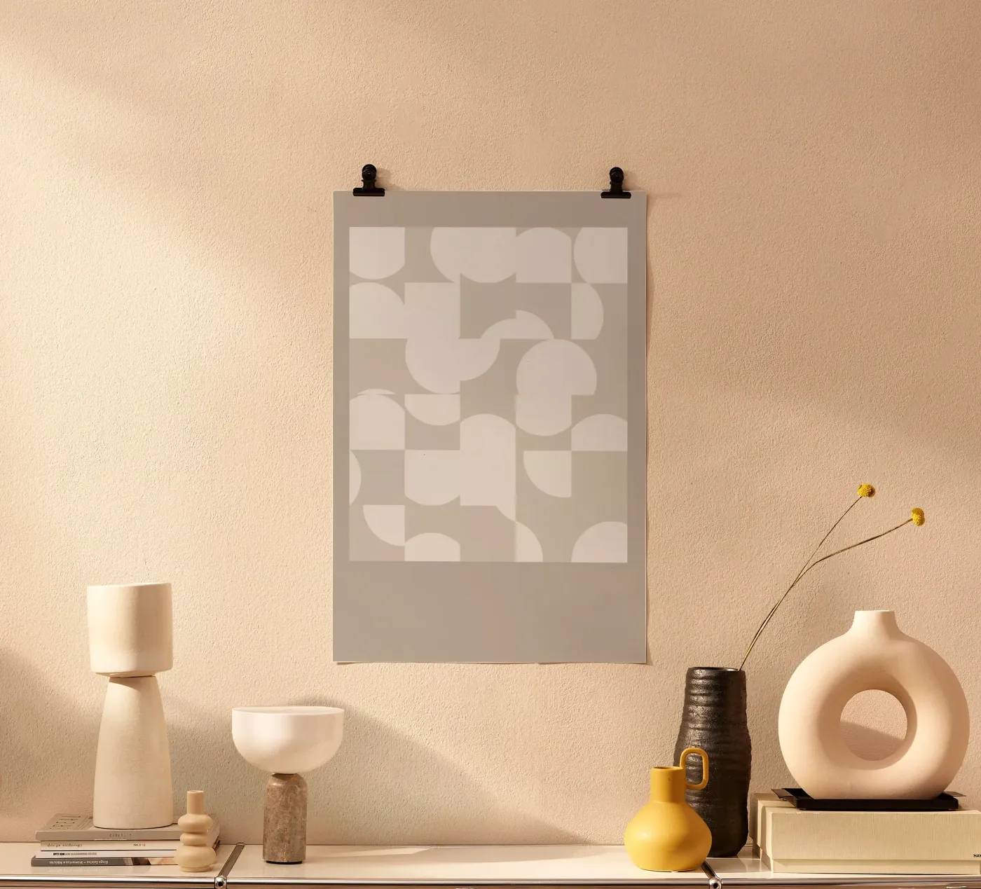 Circle Brown Poster von 170QM