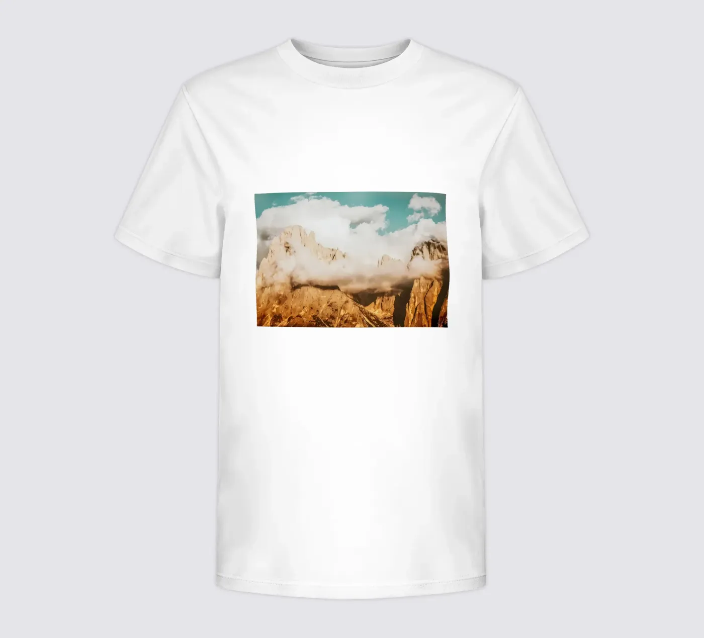 CLOUDY MOUNTAINS t-shirt bambini da Matthew Katz