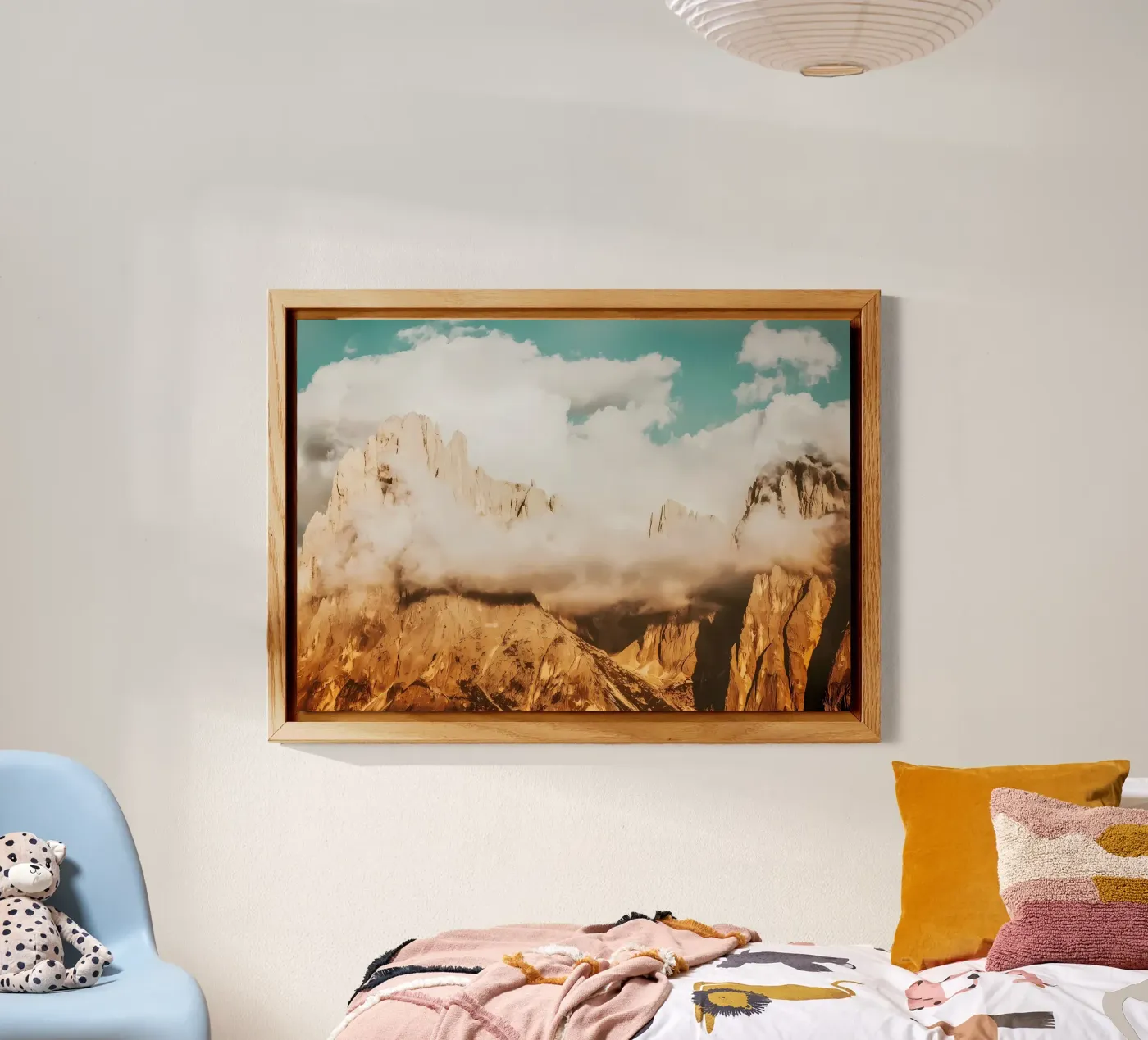 CLOUDY MOUNTAINS forex plate by Matthew Katz