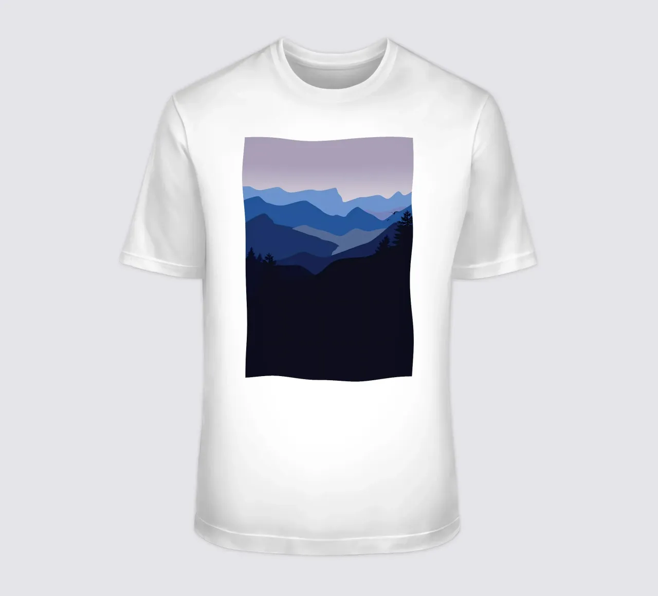 Paesaggio montano t-shirt da Bartosz Powalka