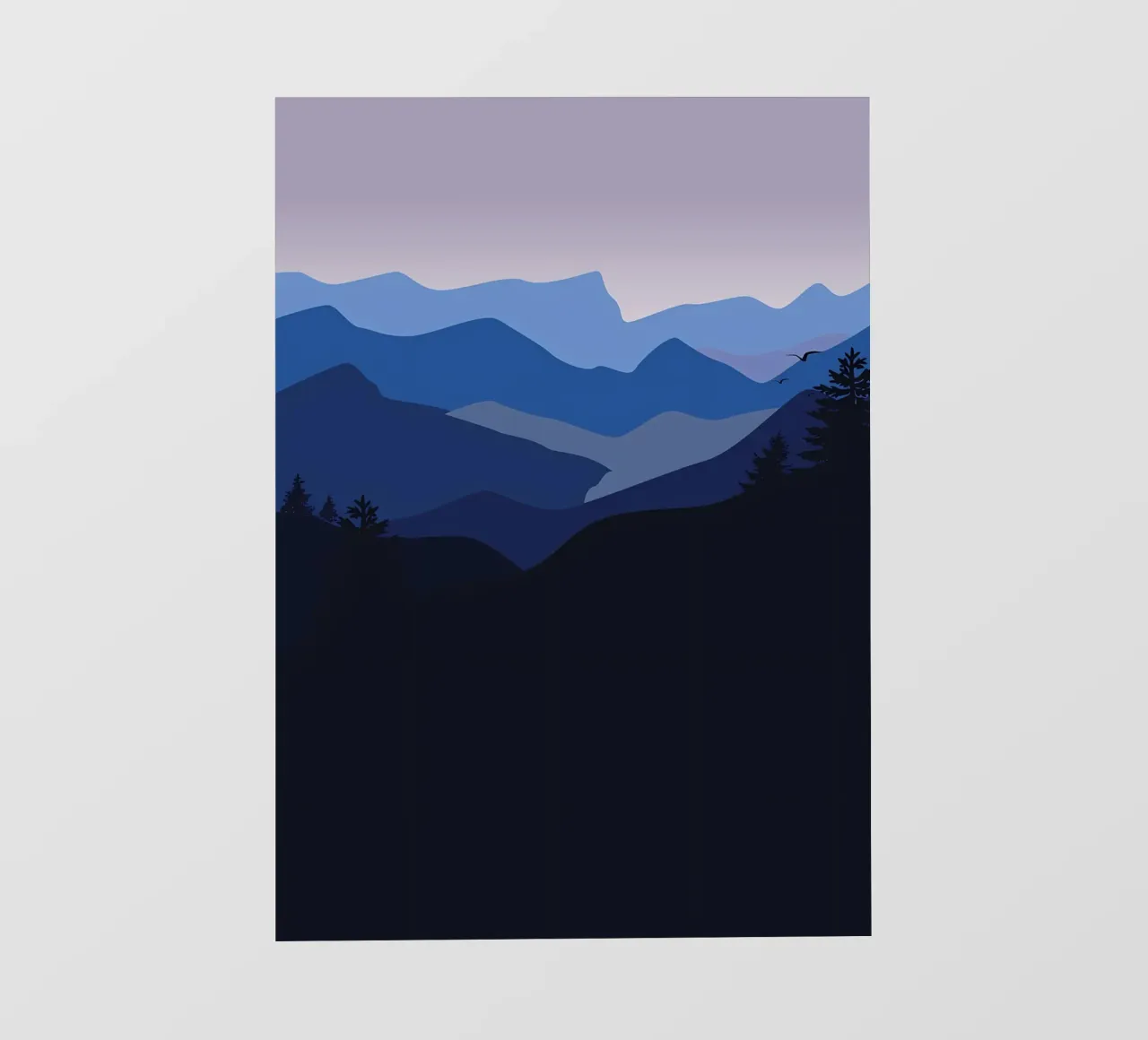 Paesaggio montano telo in pvc da Bartosz Powalka