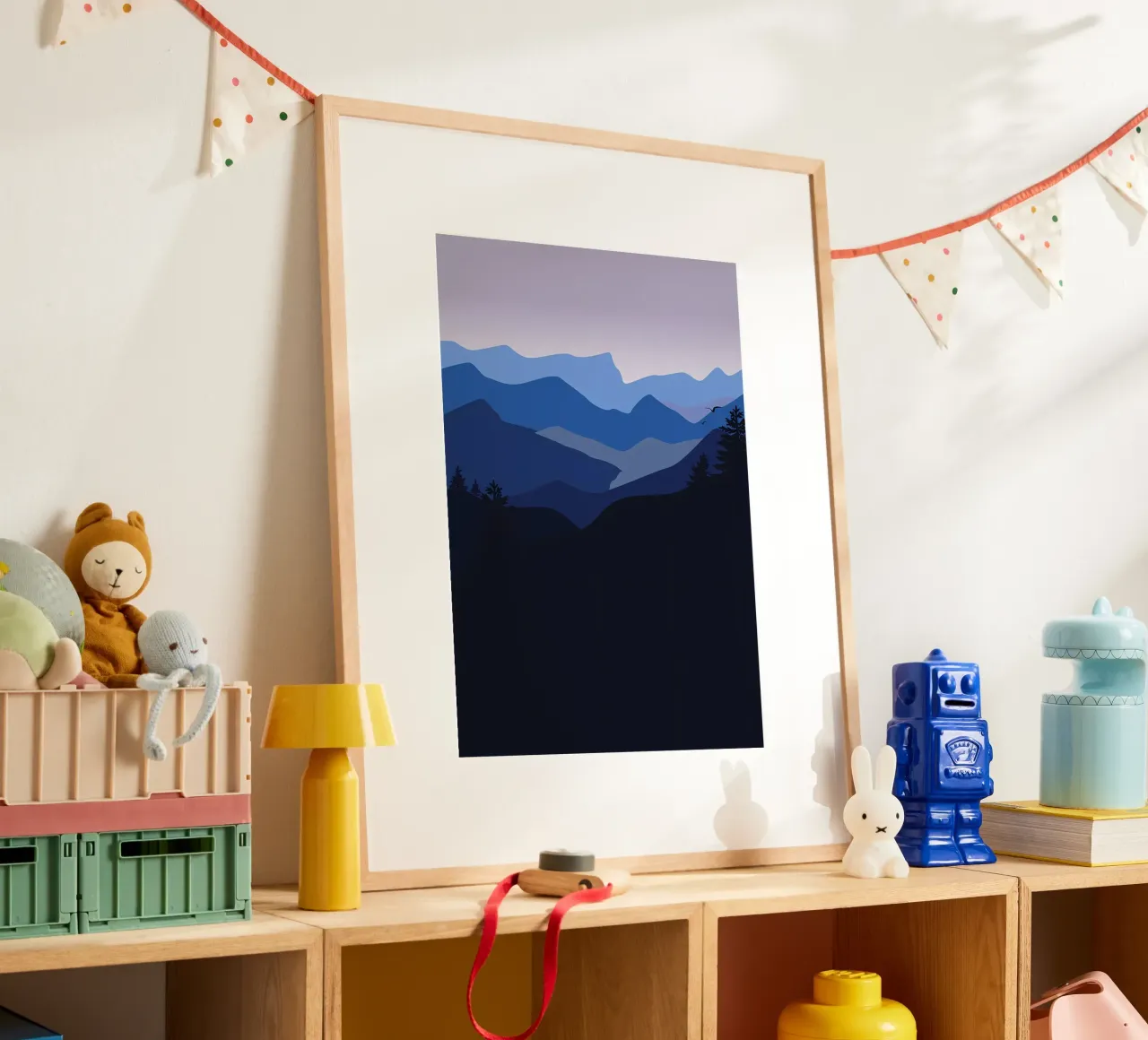 Paesaggio montano poster da Bartosz Powalka