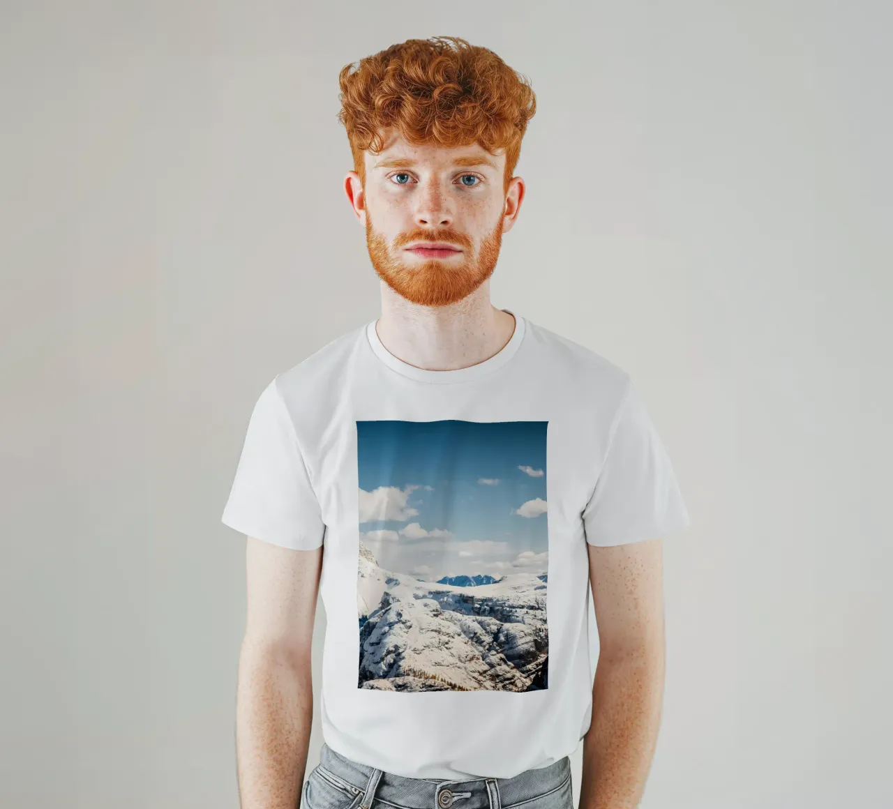 Tre Cime Panorama 4 t-shirt da Matthew Katz
